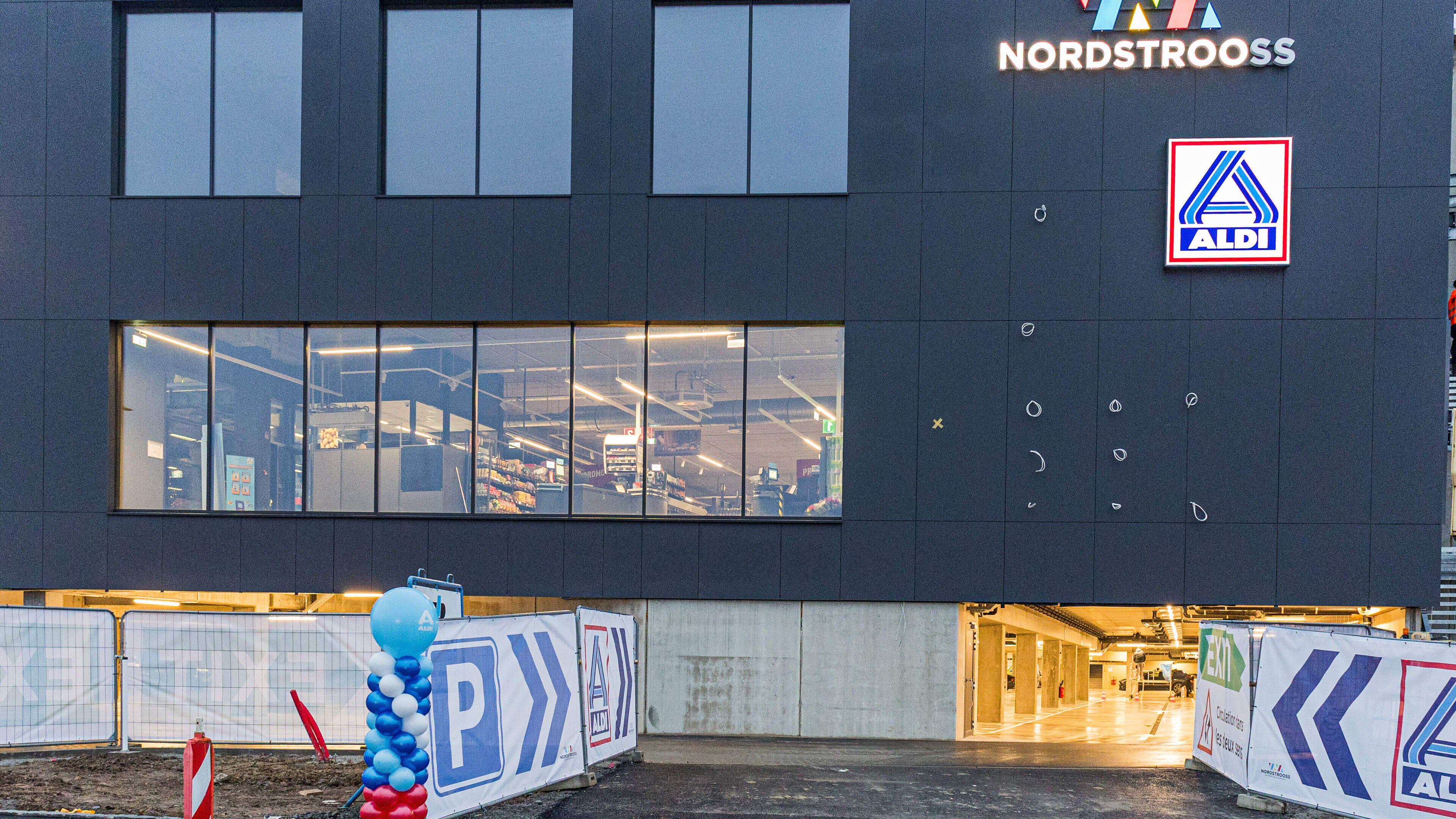 Supermarket chain Aldi reopens in Marnach