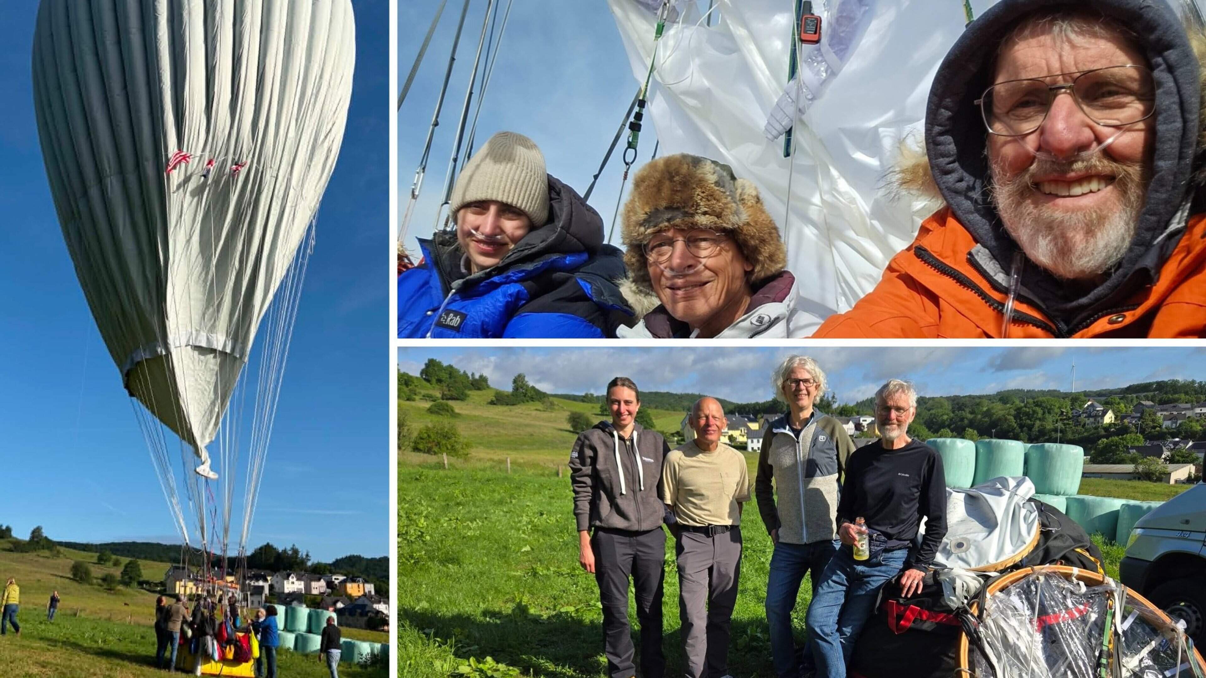 Historischer Atlantikflug: Wasserstoffballon lande