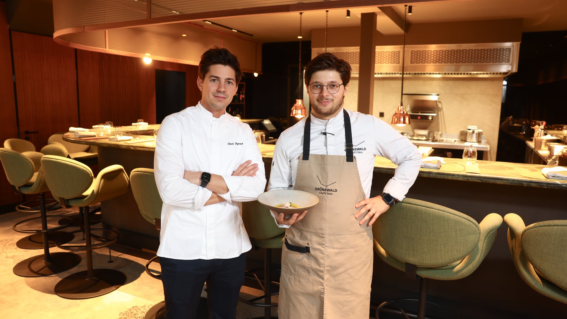 Le chef luxembourgeois Clovis Degrave mise sur la soupe | Virgule