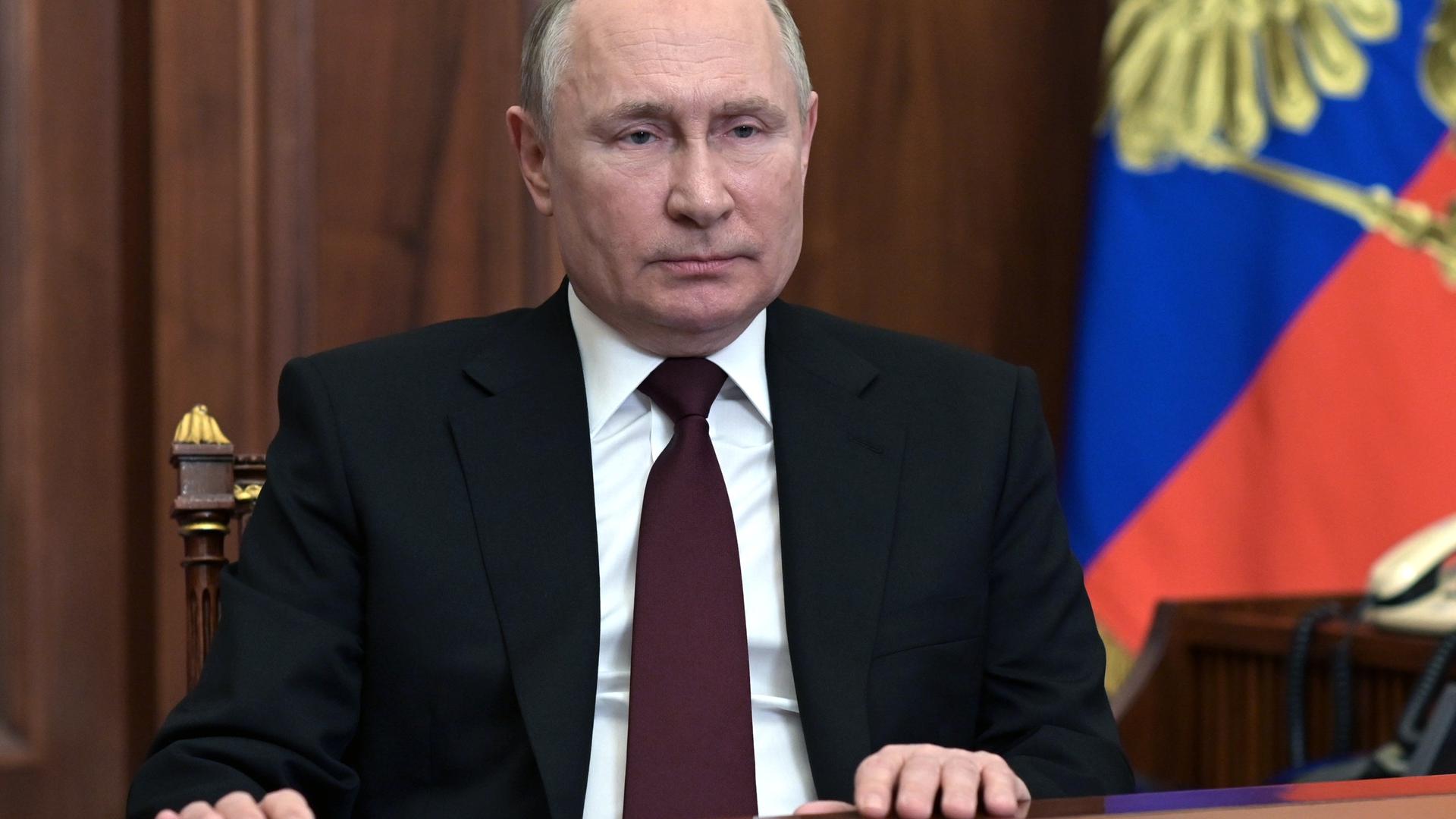 Selon Vladimir Poutine, l'entrée de l'Ukraine dans l'Alliance atlantique serait «une question de temps», aggravant encore le danger qui pèse sur la Russie.