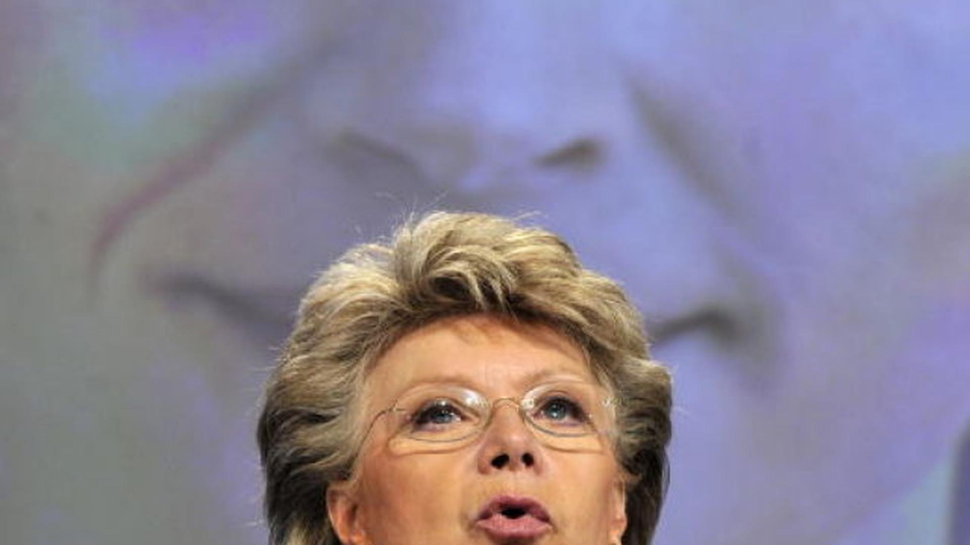 Viviane Reding a été récompensée pour son initiative en matière de protection des données dans l'UE