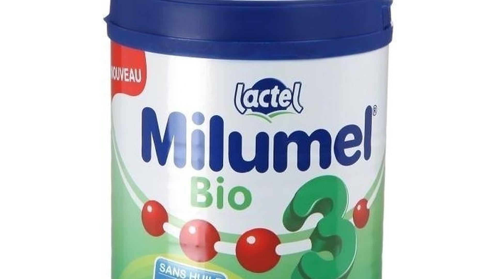 Le lait Milumel Bio est concerné
