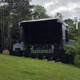 For the FrancoFolies in Esch/Alzette, even saunas are built