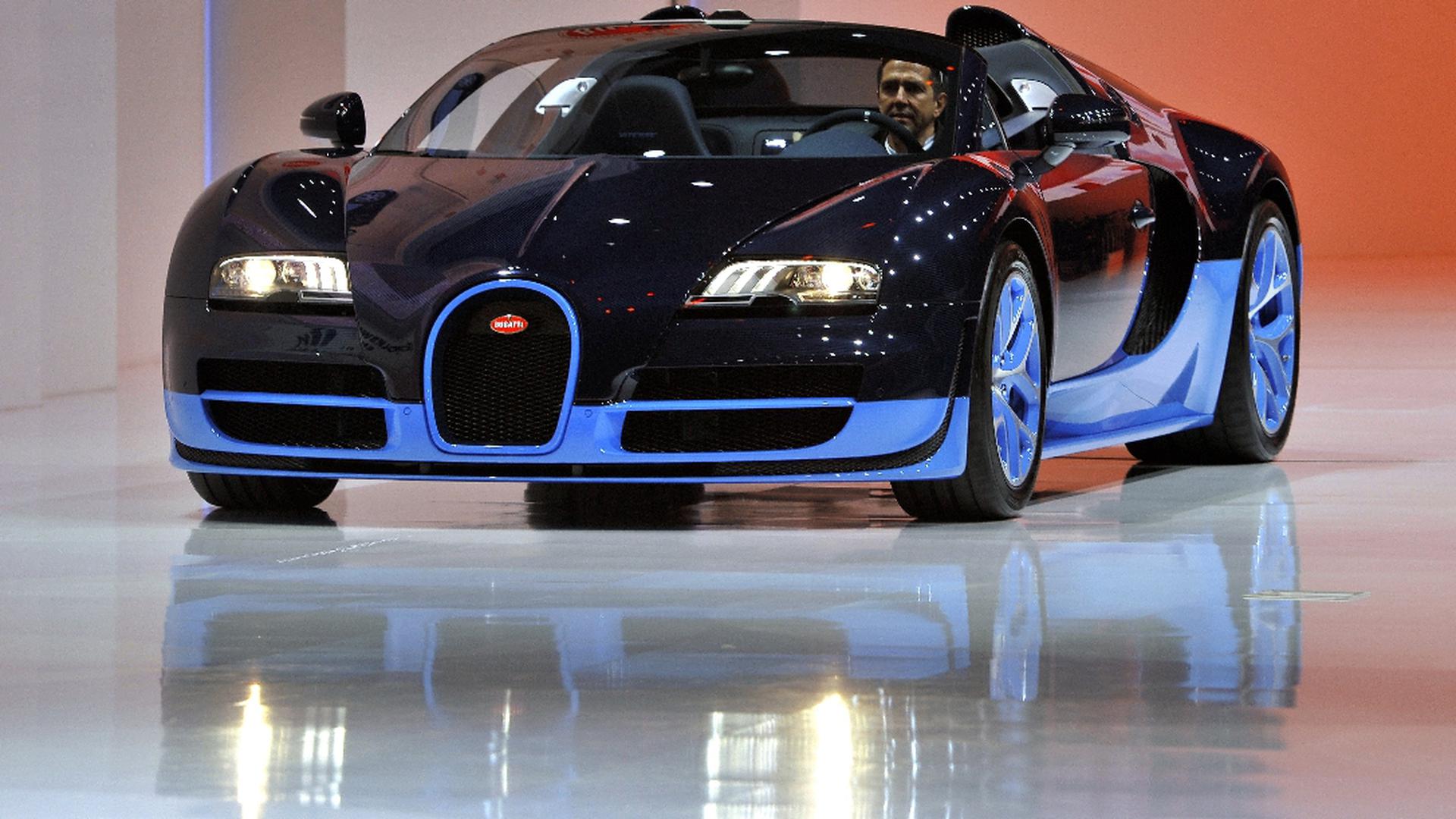 Bugatti a présenté mardi sa Veyron Grand Sport Vitesse.