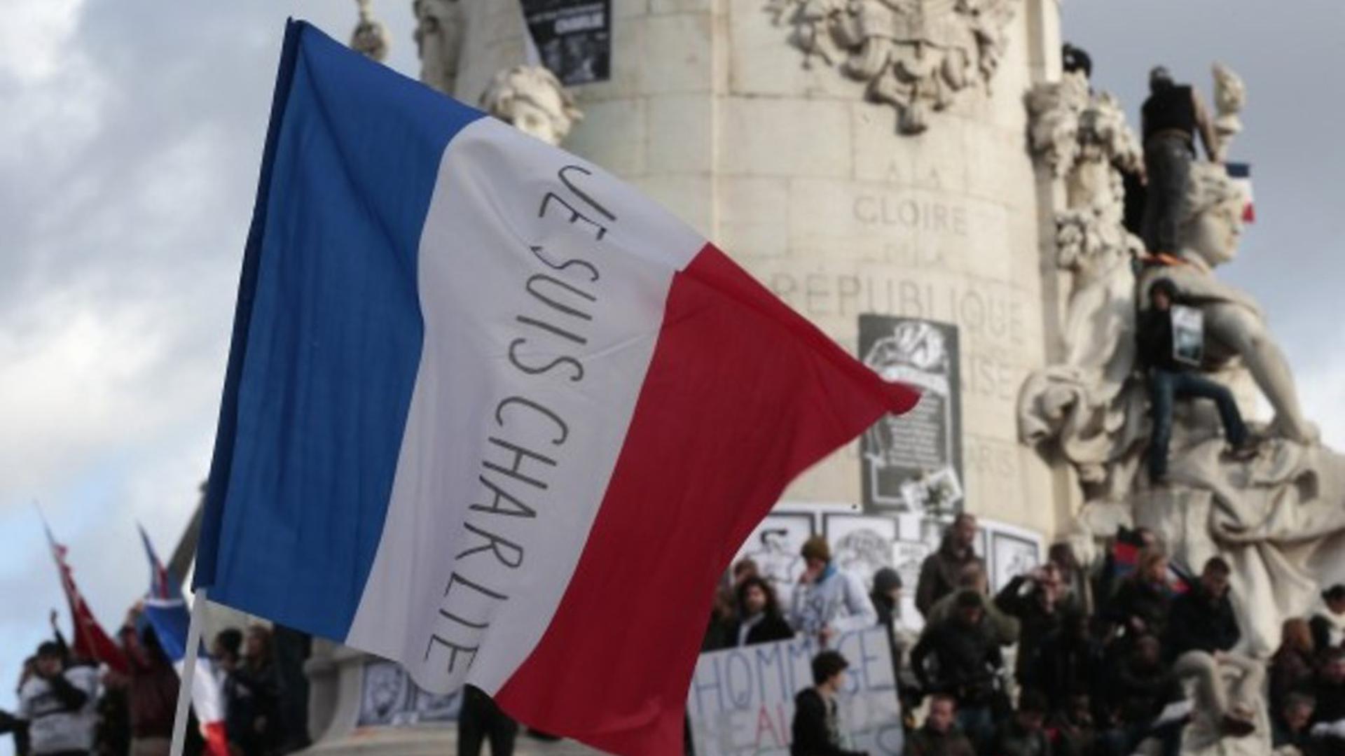 Marche républicaine à Paris, départ place de la République, le 11 janvier 2015