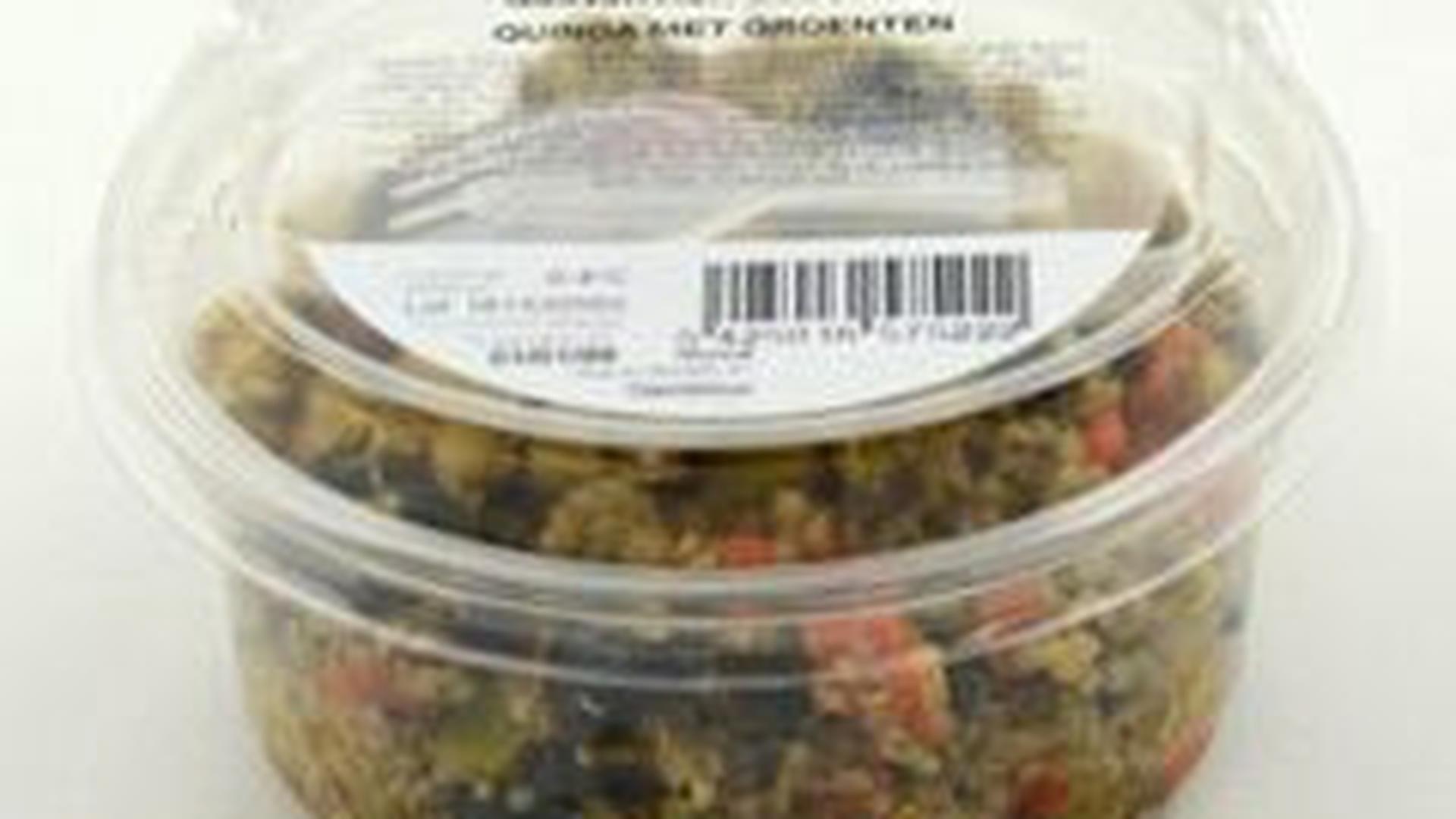 La salade «Quinoa aux légumes» vendue dans les supermarchés Carrefour Express est susceptible d'être contaminée par des Listeria monocytogènes. Le produit en question est retiré de la vente.