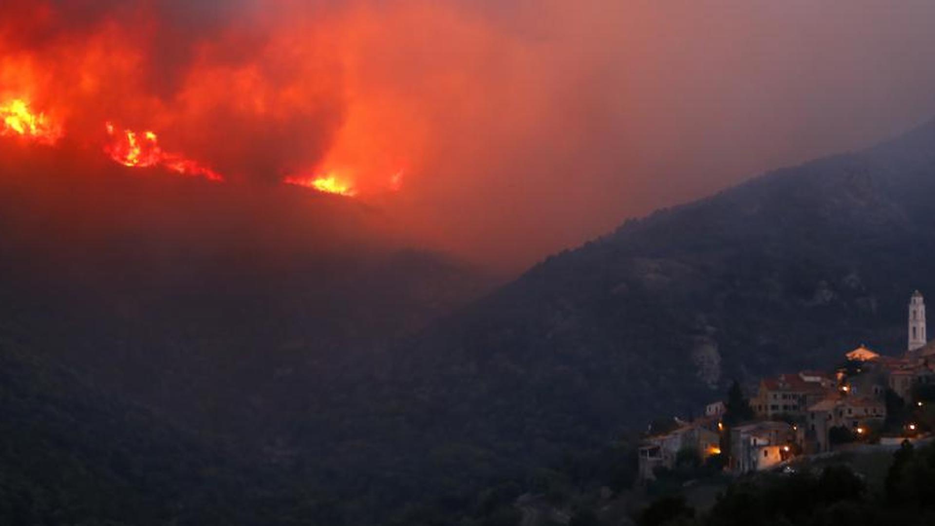 De nombreux départs de feu ont eu lieu, dimanche 22 octobre 2017, en Haute-Corse. 