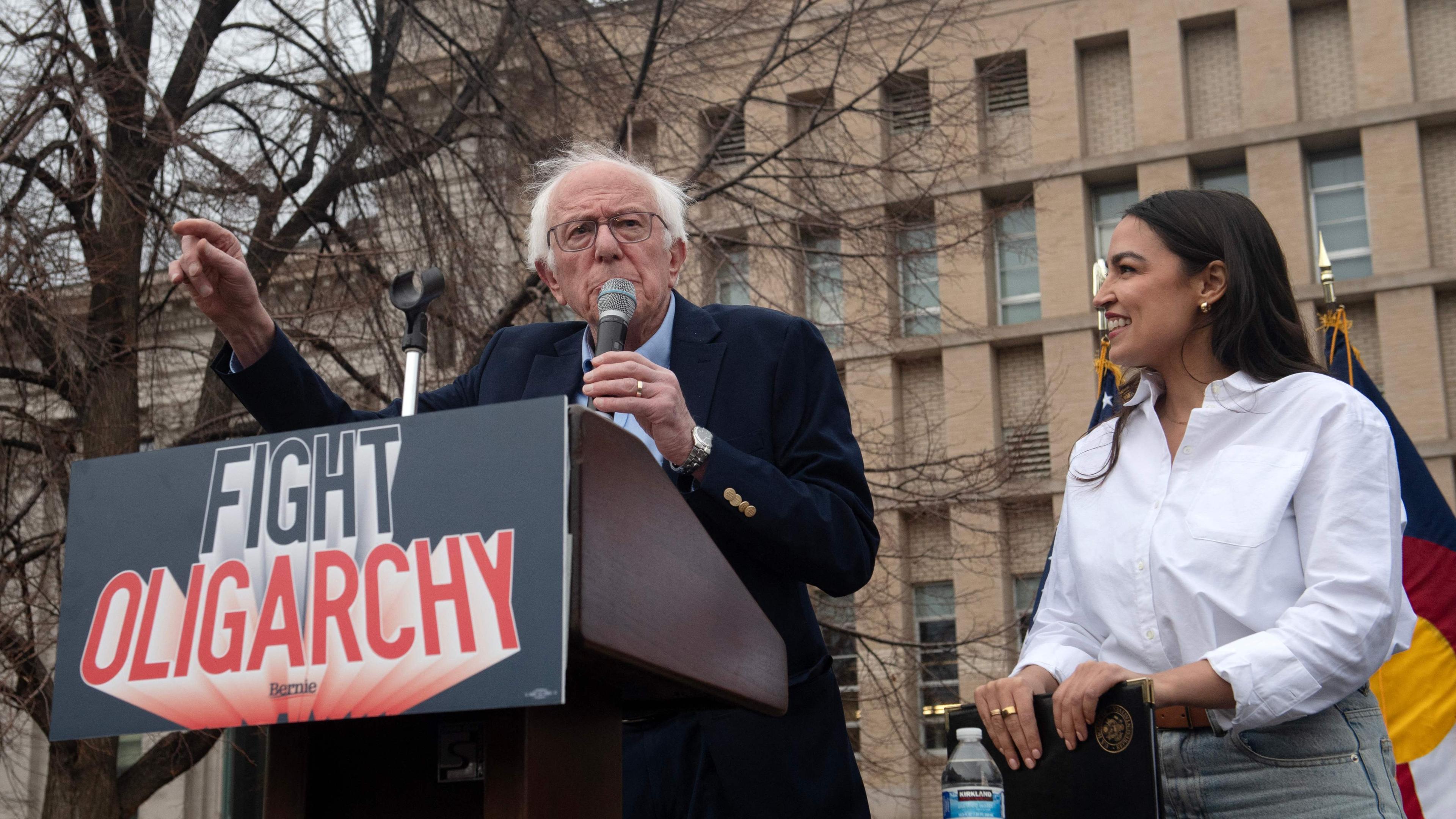 Sanders and Ocasio-Cortez are calling for uprising against Trumpism