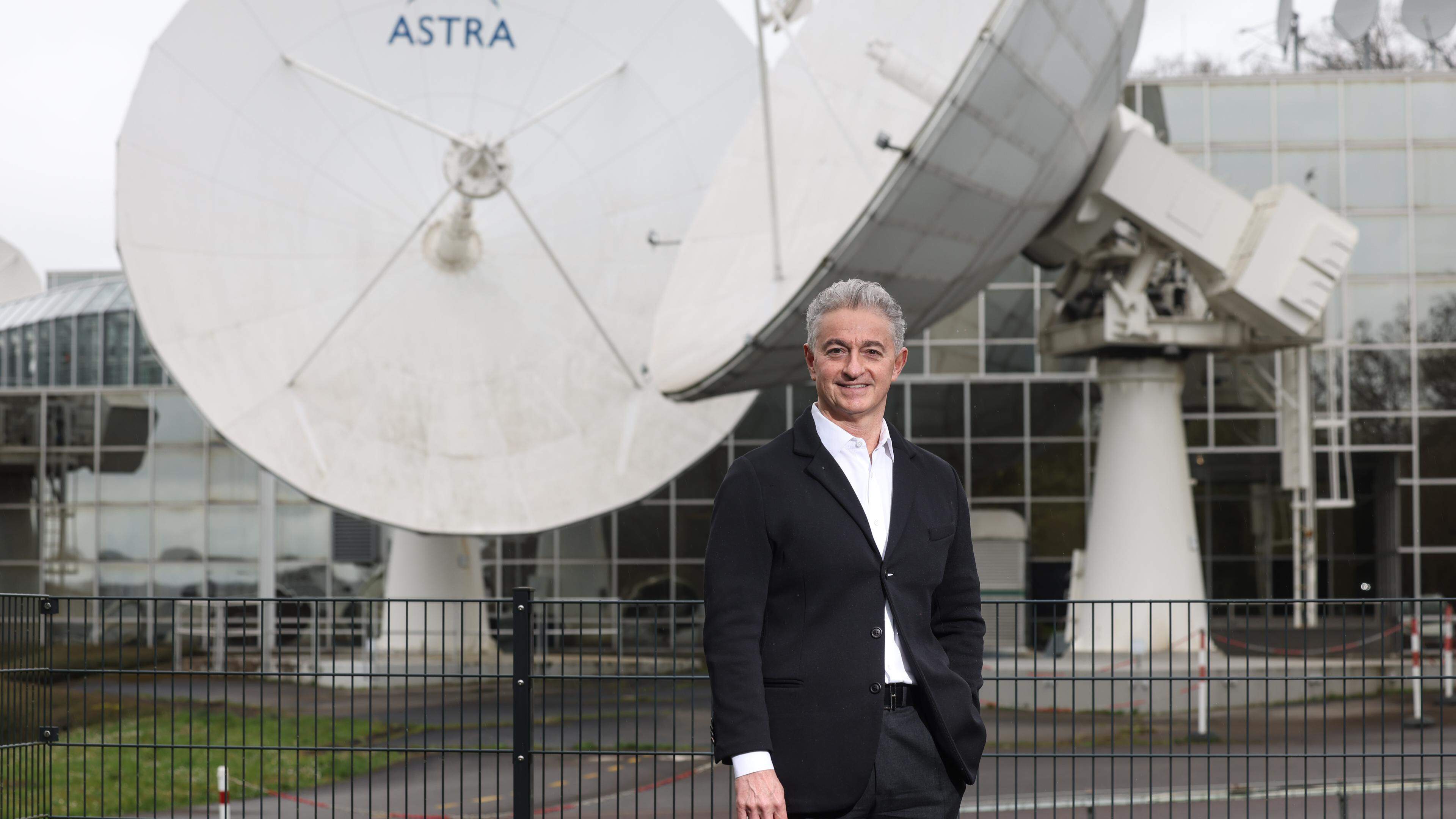 Adel Al-Saleh, le CEO de SES, le pionnier luxembourgeois du secteur des satellites.