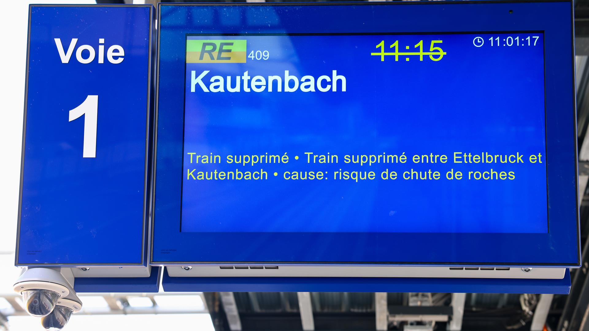 Aucun train ne circulera entre Ettelbruck et Kautenbach ainsi qu'entre Kautenbach et Wiltz au cours des prochaines semaines. 