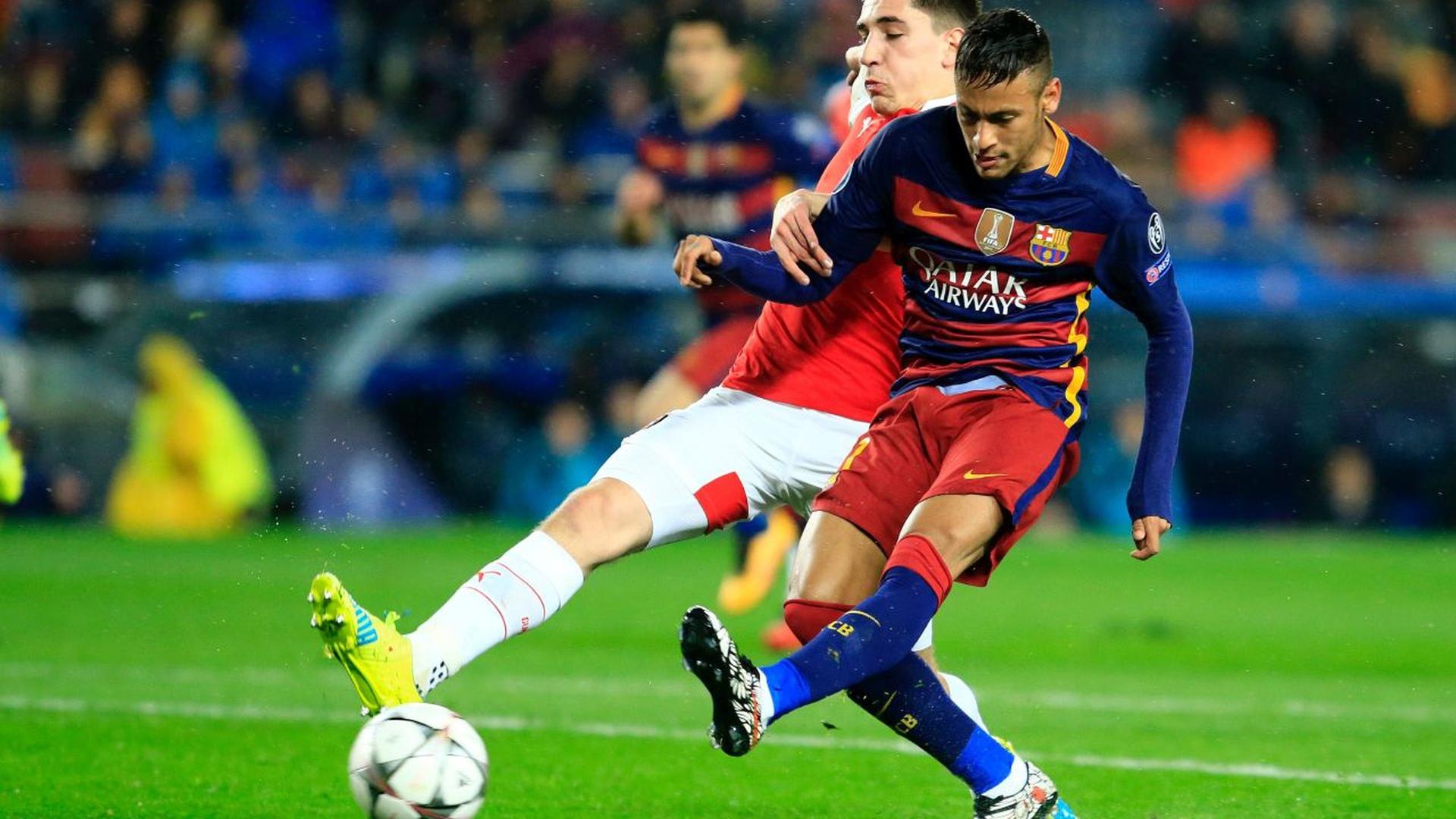 Neymar a placé Barcelone sur le velours dès la 18e minute