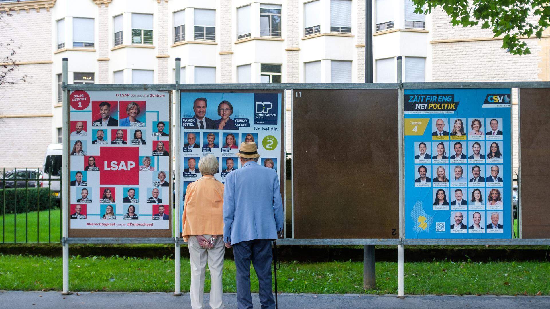 Wer wird nach den Parlamentswahlen in Luxemburg regieren? Diese Frage entscheidet sich nach dem 8. Oktober.