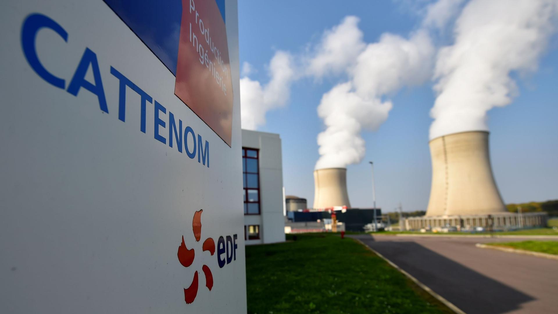 Deux des unités de production de la centrale de Cattenom fonctionnent actuellement. Les deux autres sont à l'arrêt, pour travaux.