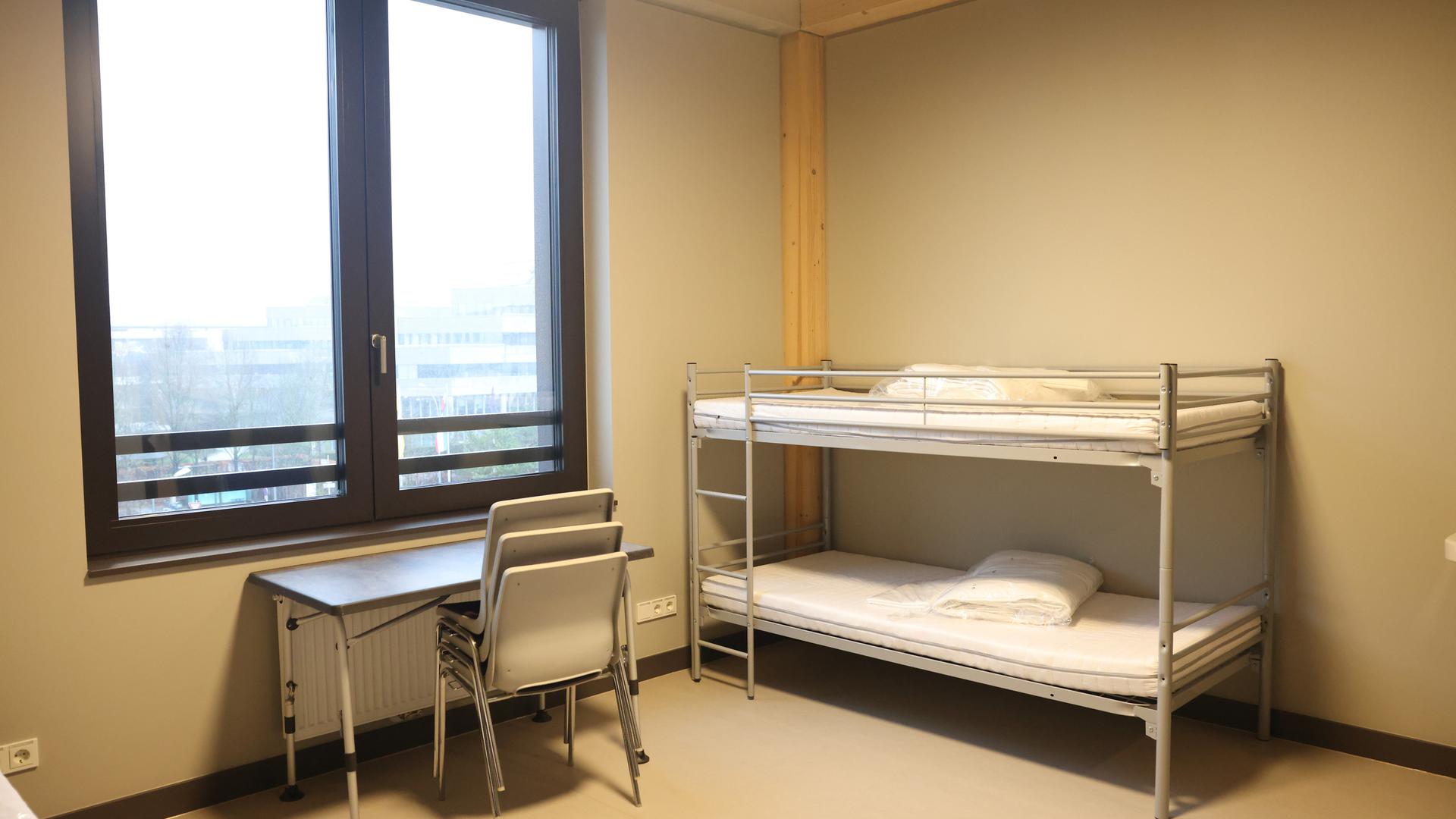 40 chambres de trois personnes chacune et une capacité maximale de 120 lits. Depuis l'ouverture de la nouvelle structure d'accueil "Kirchberg 1", rue Dr. Nicolas Clasen, le 29 décembre 2022, environ 44 personnes y ont séjourné. 