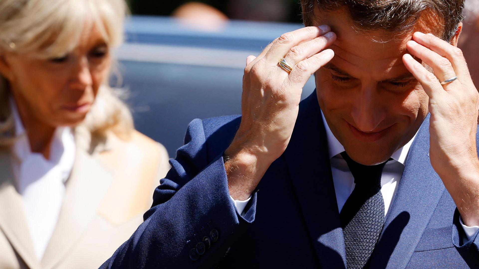 Die Partei von Frankreichs Präsident Emmanuel Macron könnte die absolute Mehrheit im Parlament verlieren.