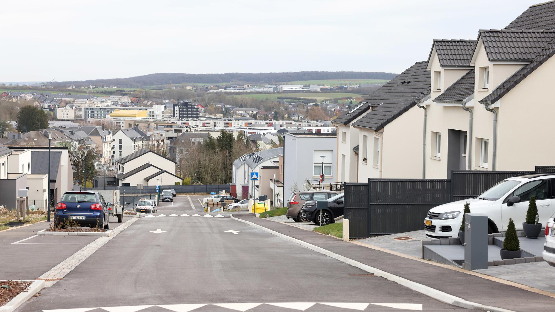 Mondorff et Mondorf-les-Bains forment un seul et même ensemble où la frontière franco-luxembourgeoise se remarque à peine.