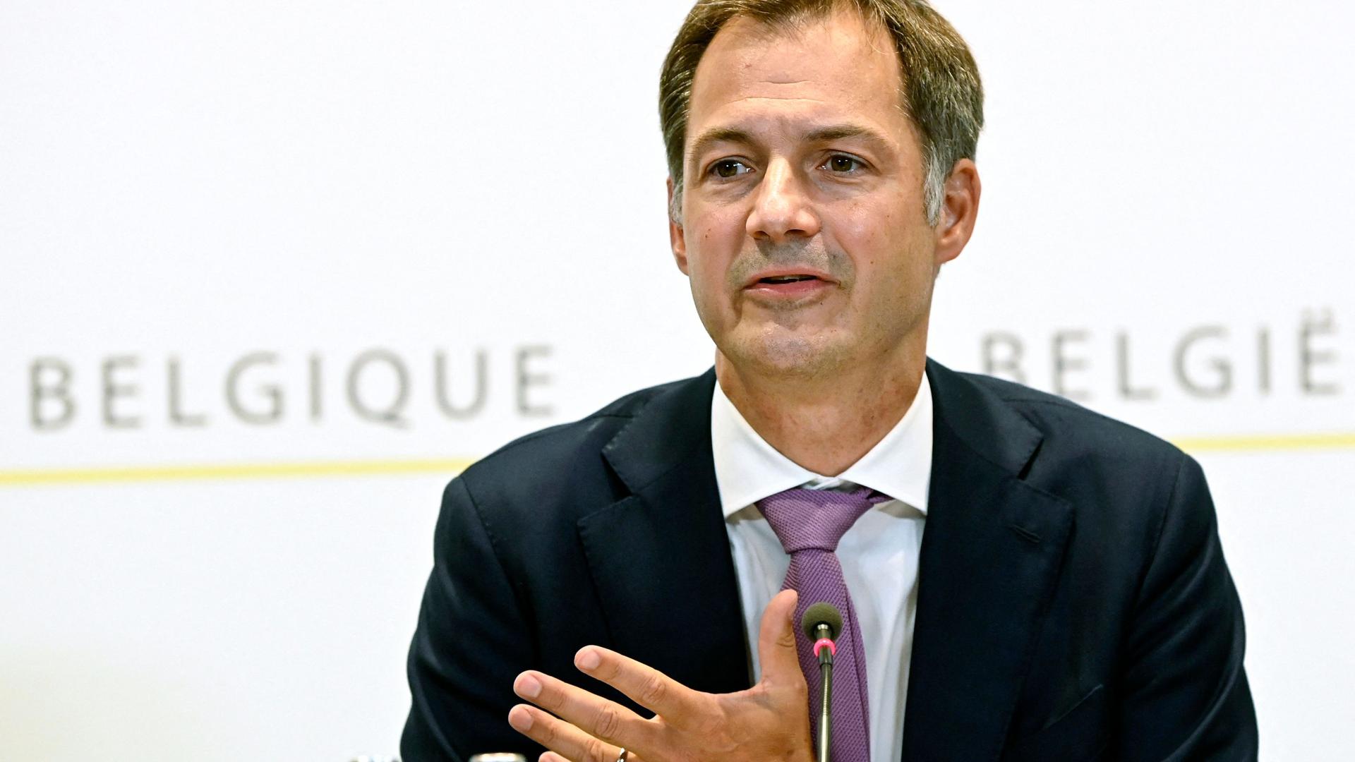 Le Premier ministre belge Alexander De Croo a annoncé la poursuite des activités de deux réacteurs pendant dix ans.