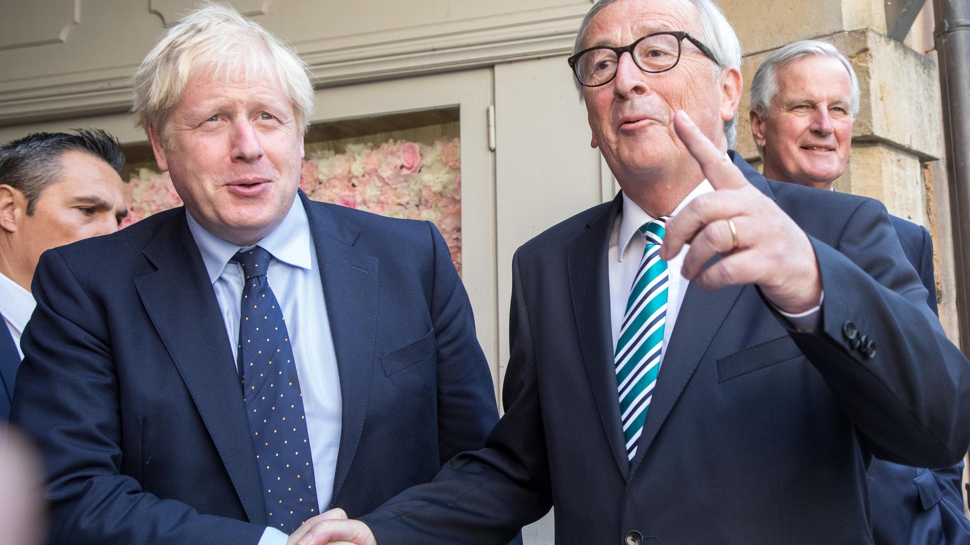 Boris Johnson a rencontré Jean-Claude Juncker lundi à Luxembourg, sans parvenir à trouver un terrain d'entente.