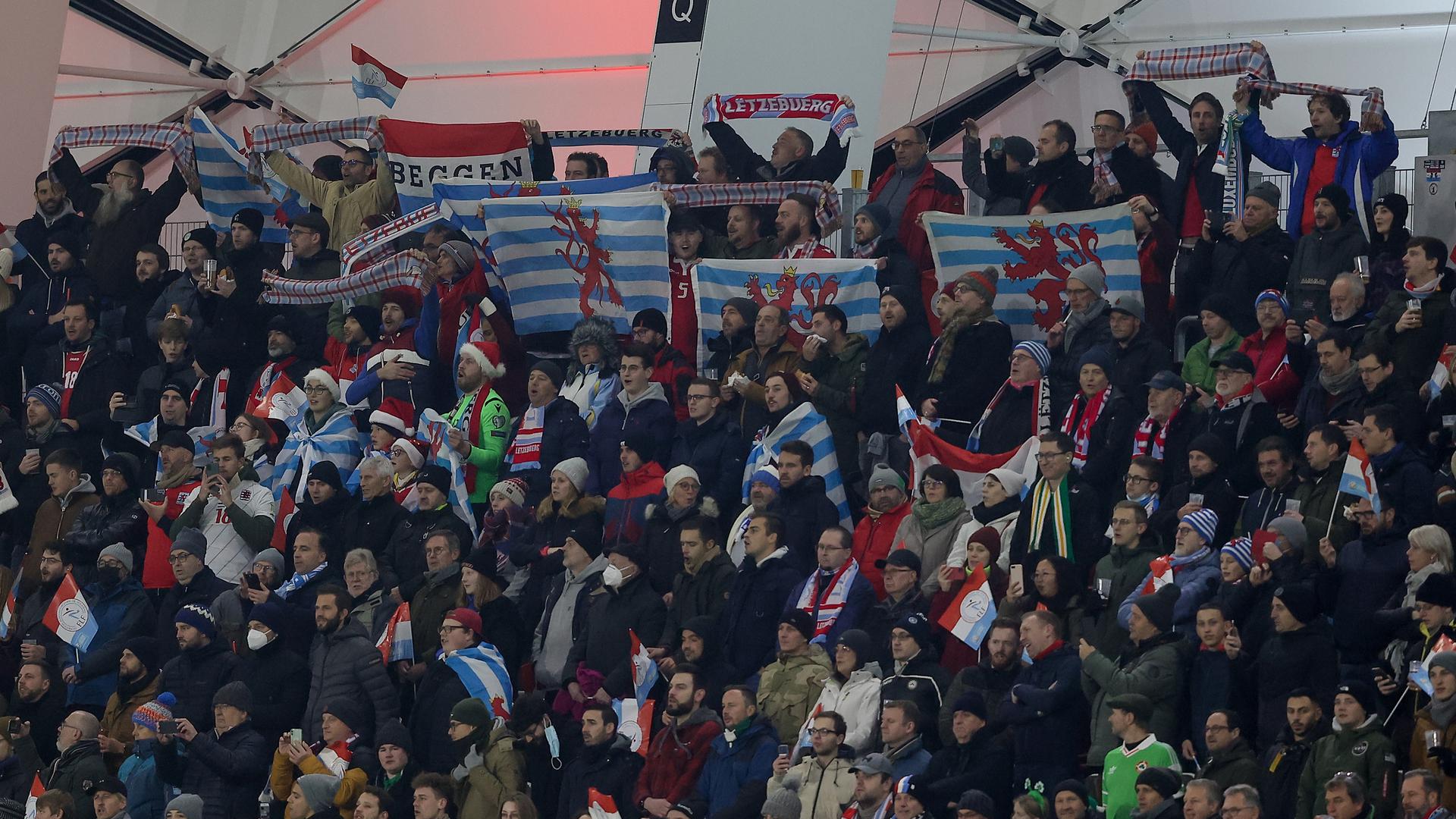Le Stade de Luxembourg affiche complet pour le match contre le Portugal.