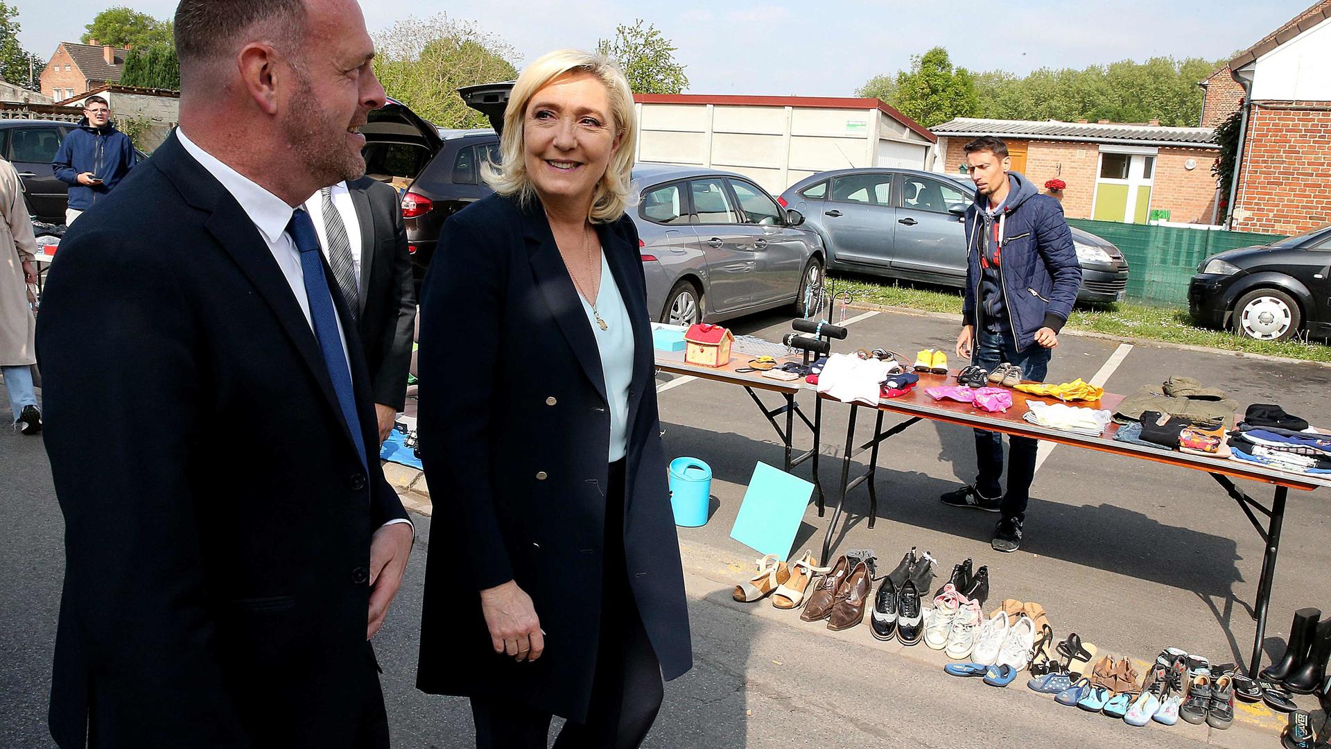 Les Français «ont déjà un peu choisi en me mettant au second tour», a fait valoir Marine Le Pen. 