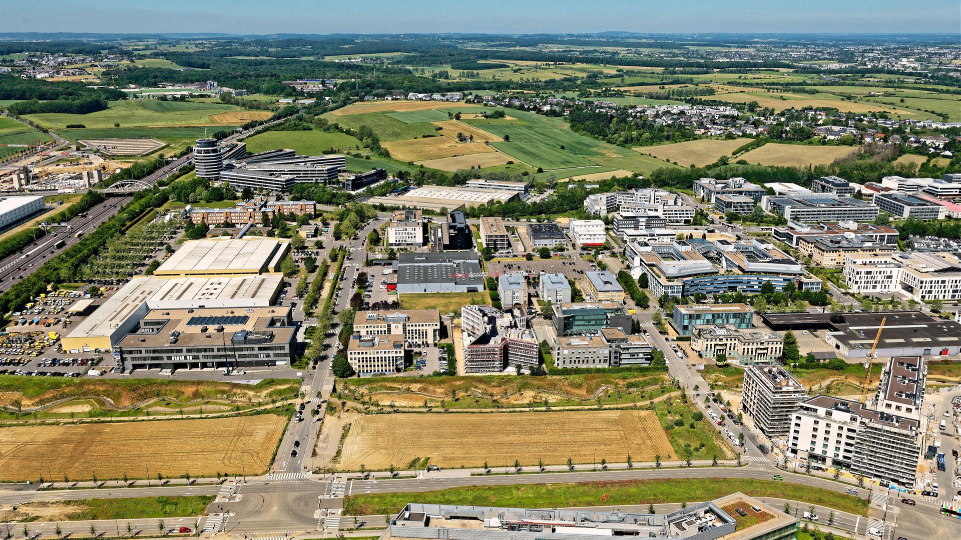 Les deux projets Codic à venir se situeront juste en bordure de l'actuel quartier, face à des espaces verts protégés.