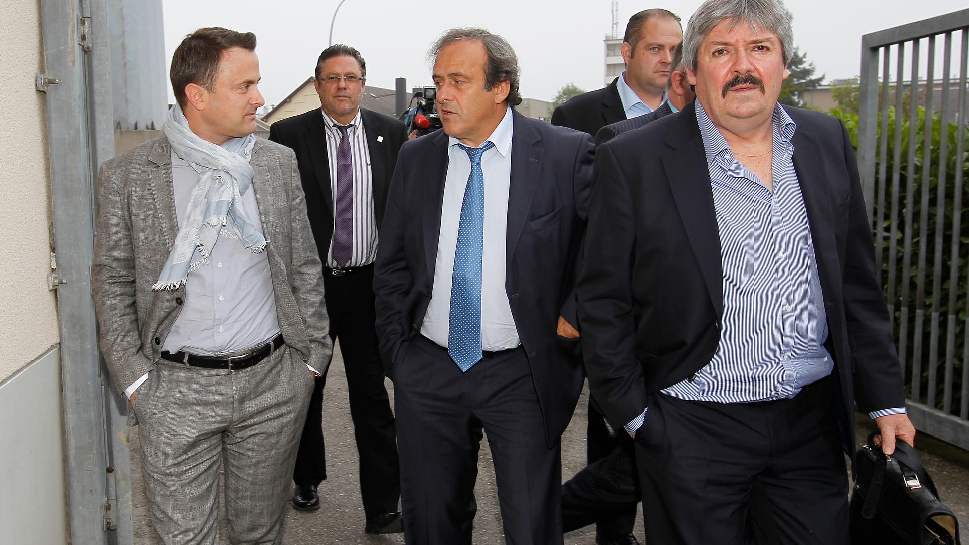 La venue de Michel Platini, alors président de l'UEFA, va s'avérer décisive pour faire avancer le projet.