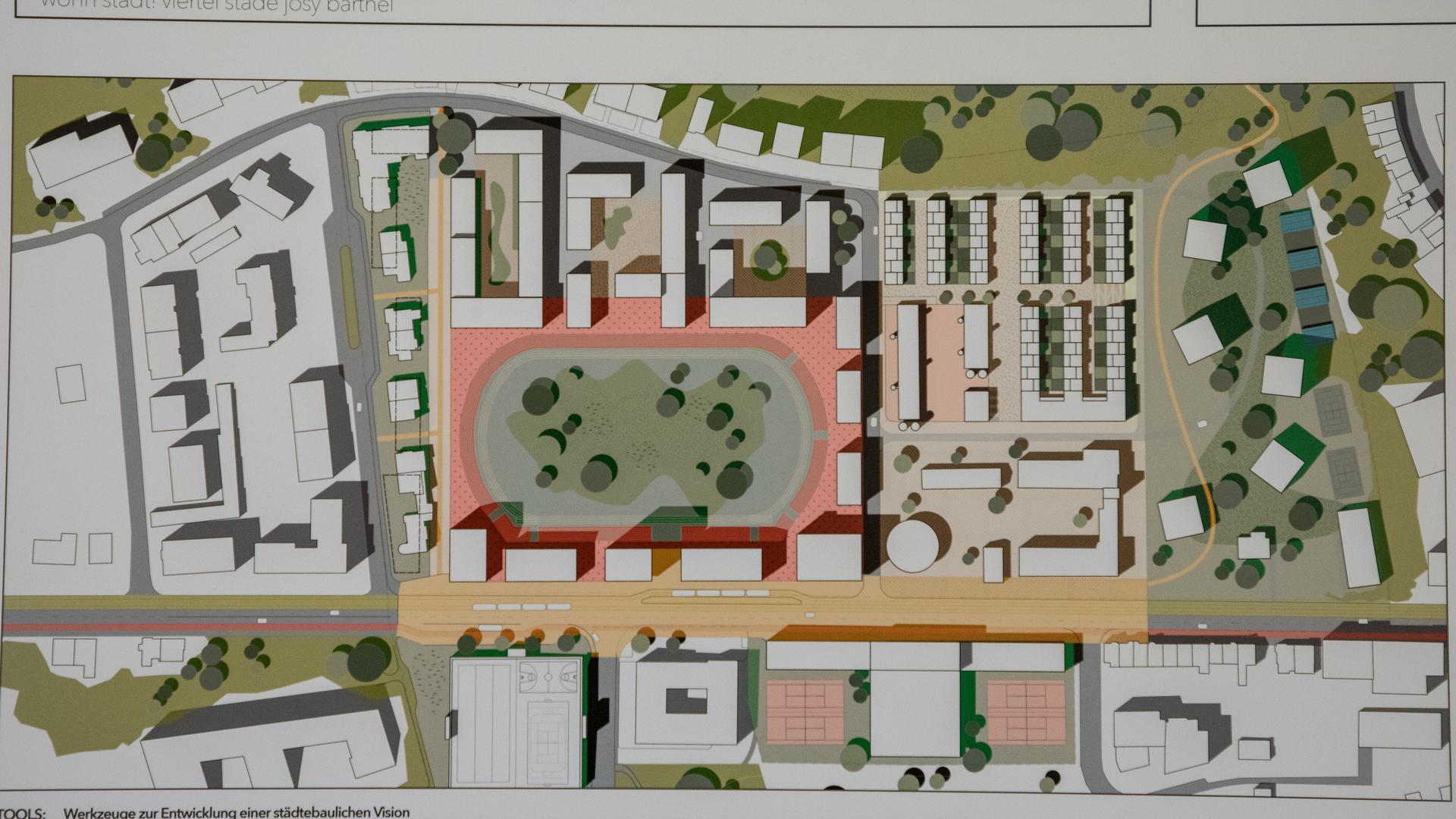 Projet de reconversion du quartier de la route d'Arlon