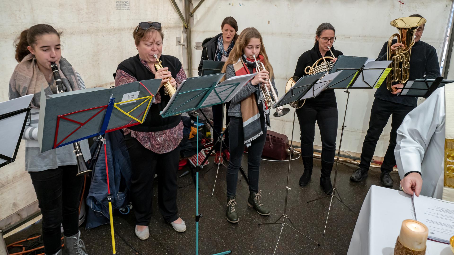 La formation Origer&Friends a assuré l'animation musicale pendant la messe.