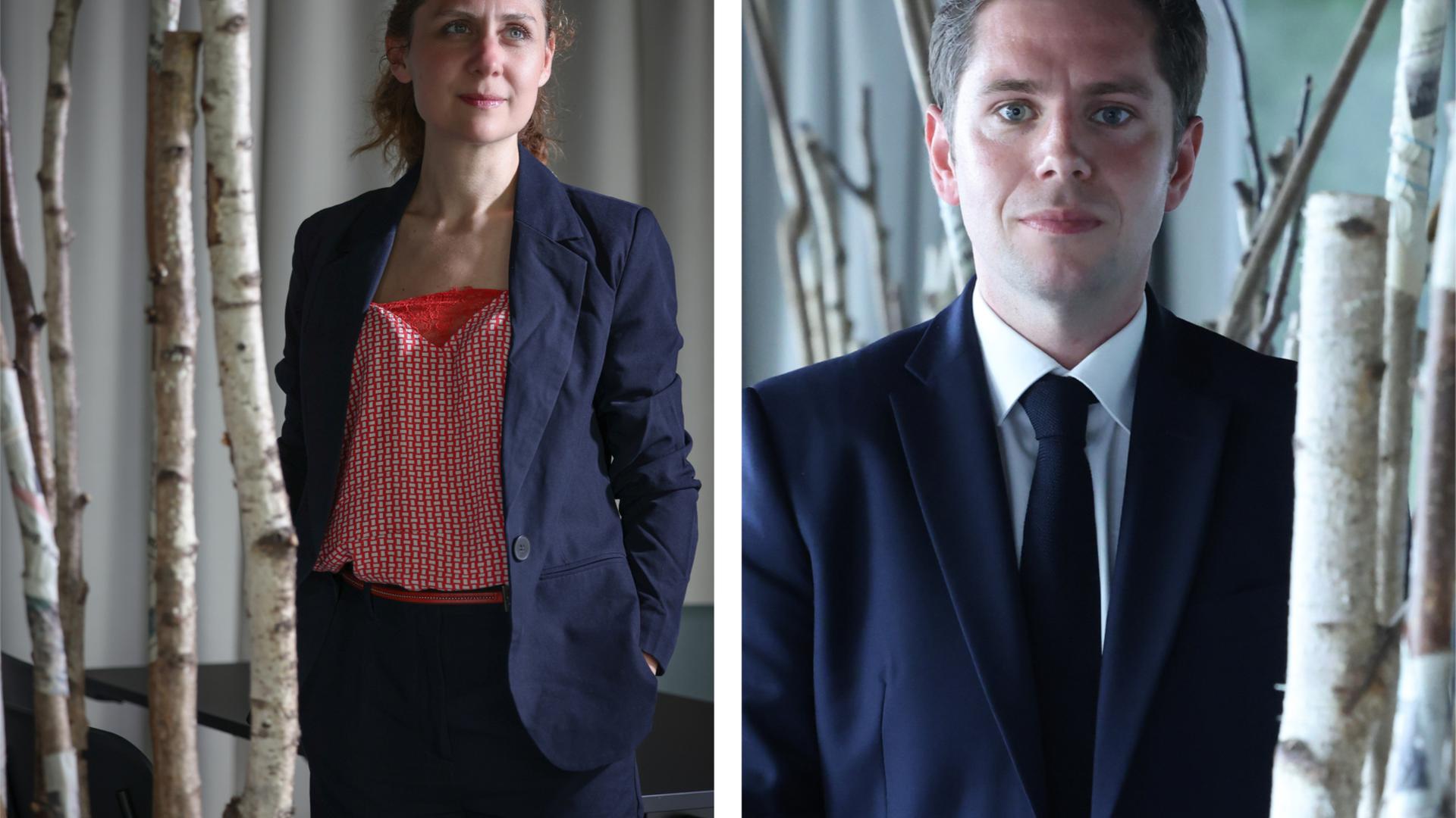 Les résidents français du Luxembourg vont devoir départager Cécilia Gondard (Nupes) et Pieyre-Alexandre Anglade (LREM).