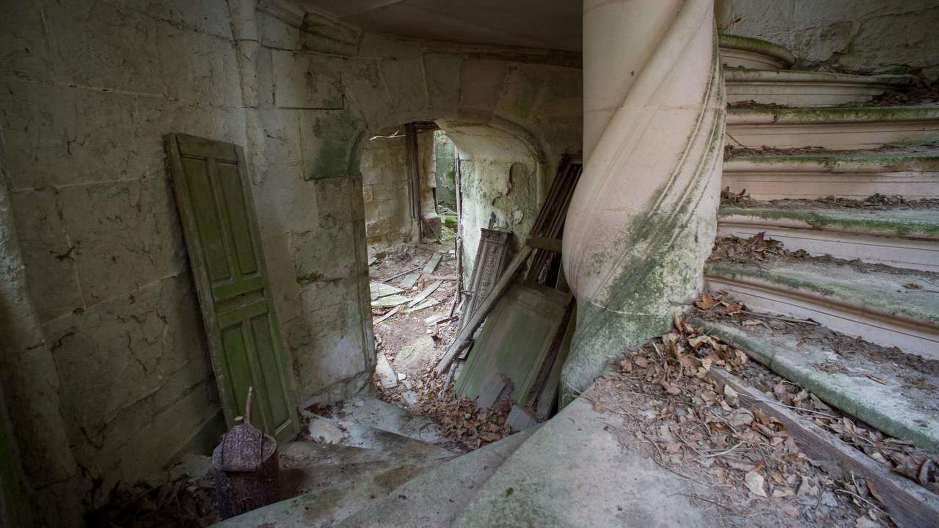 Le Chateau es en piètre état. 