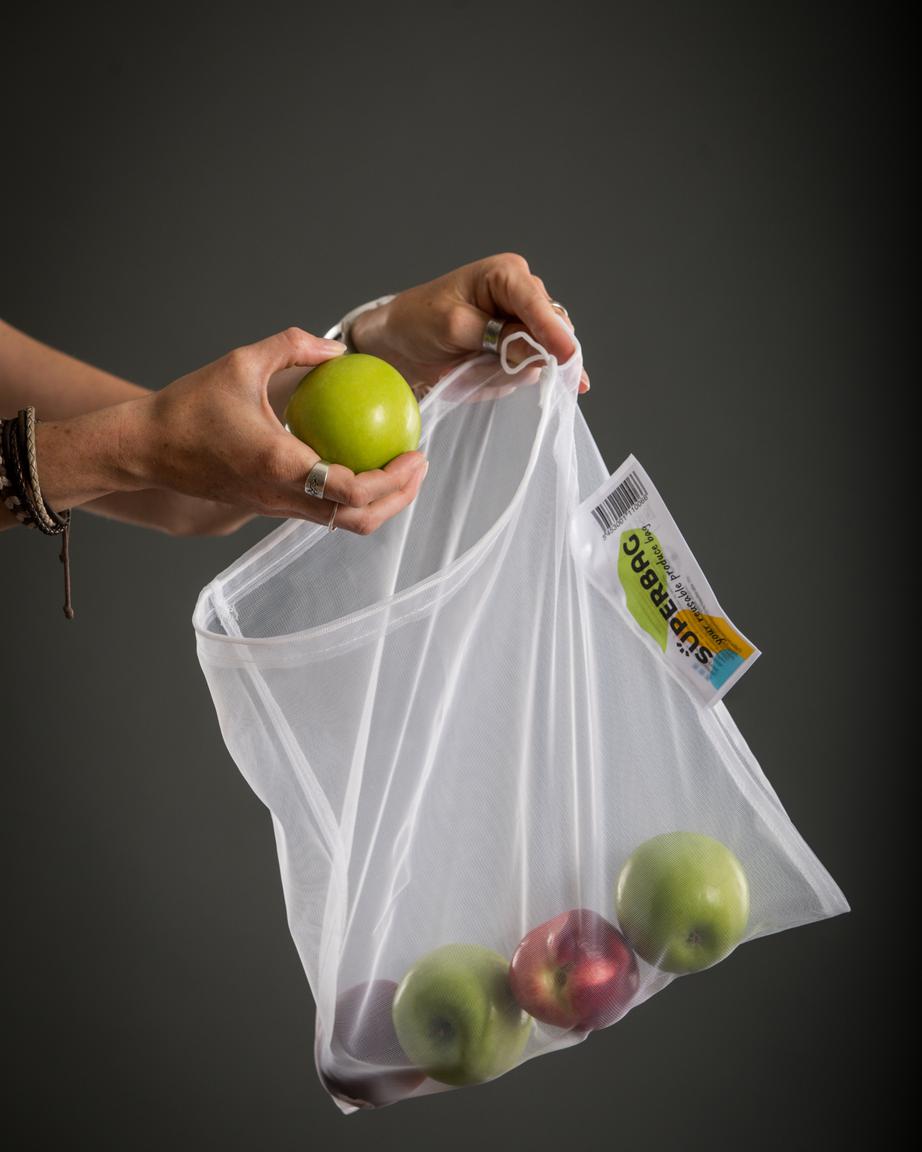 Le «Superbag» peut contenir des fruits et légumes mais aussi des fruits secs.