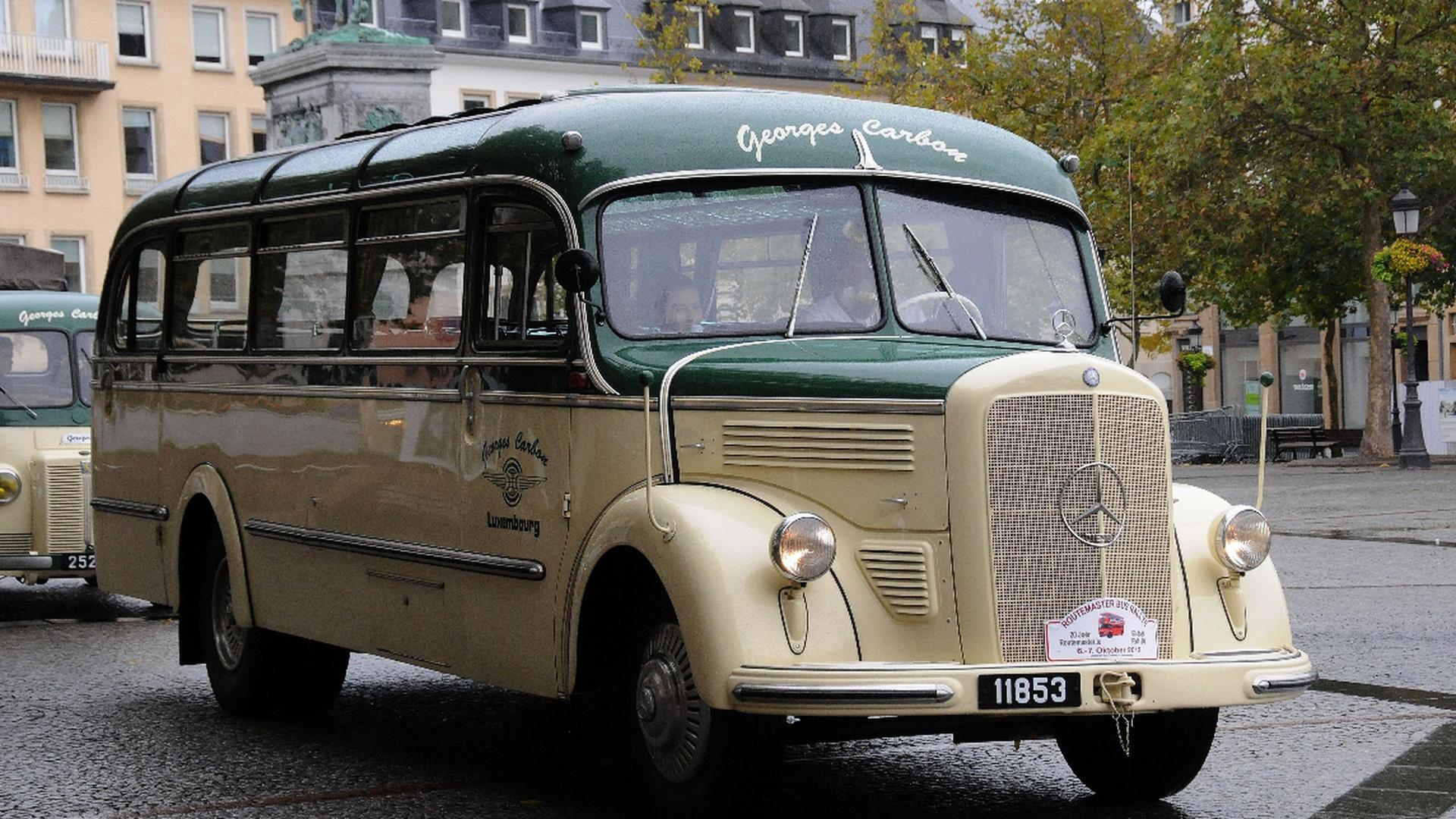 De nombreux bus anciens sont invités à Dudelange ce week-end.