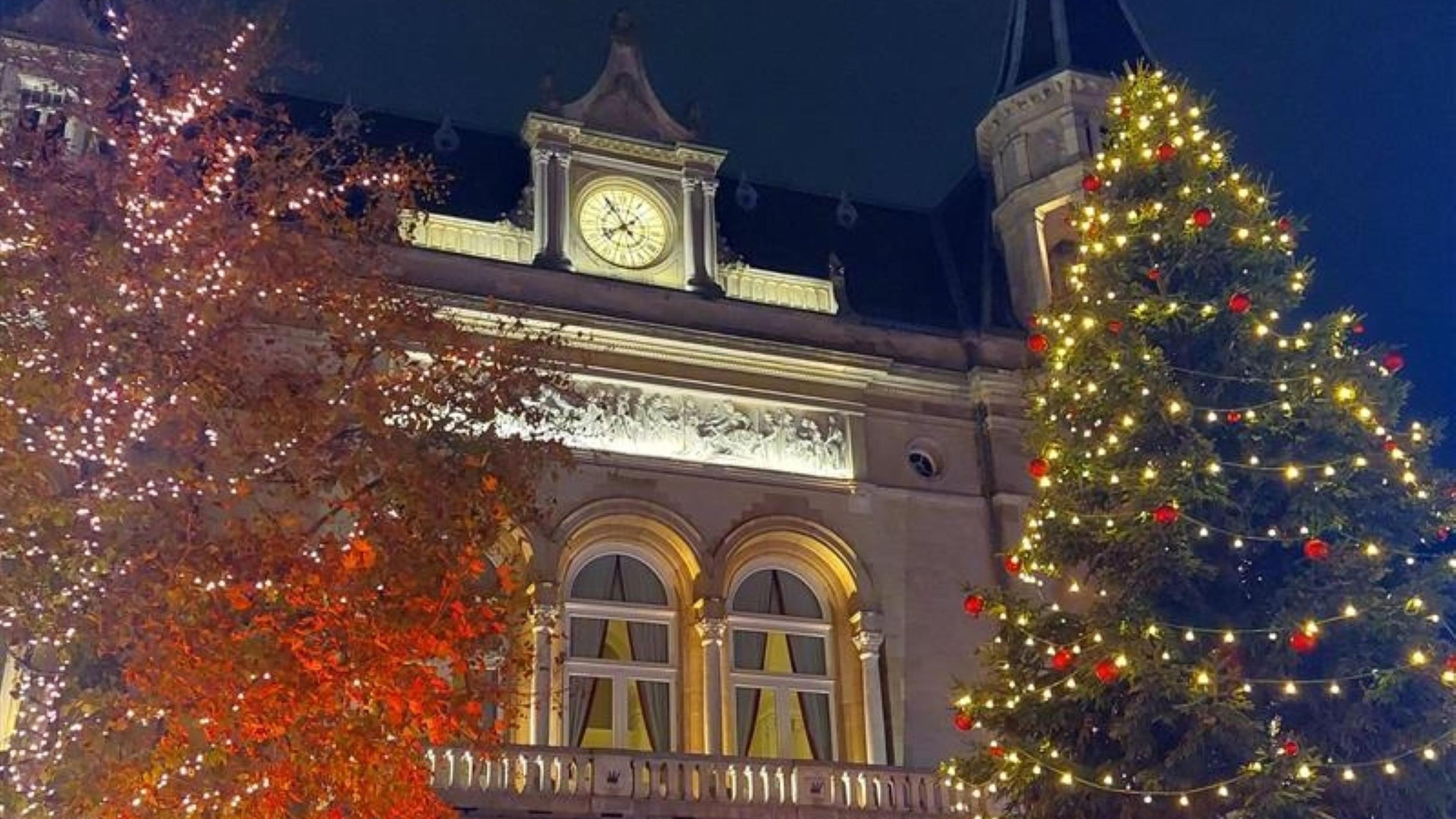 Que fait la ville de Luxembourg de ses sapins de Noël?
