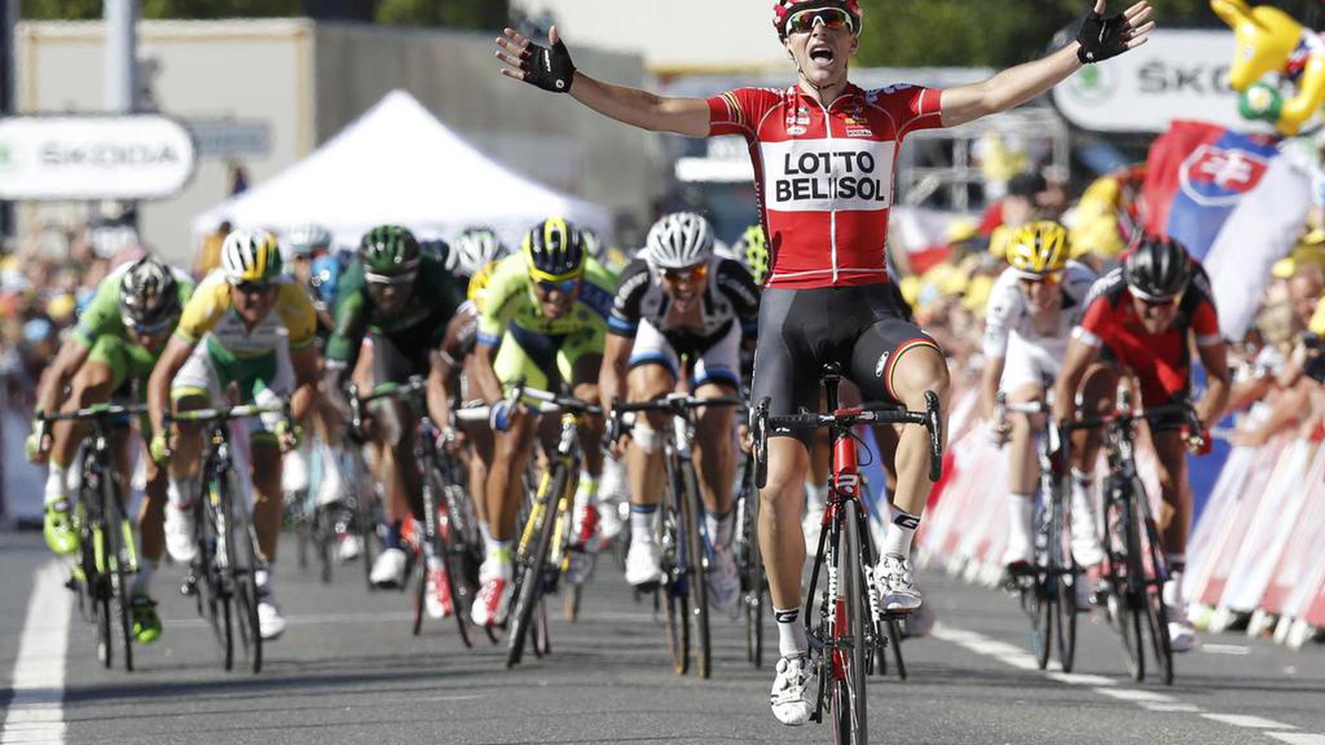 Après le maillot jaune, Tony Gallopin a décroché ce mercredi sa première victoire d'étape sur le Tour de France.