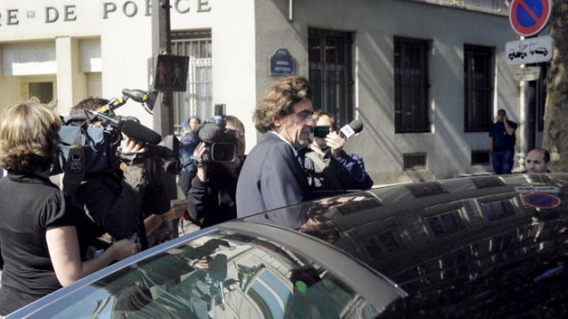 L'ancien ministre français a été auditionné vendredi patin par la police.