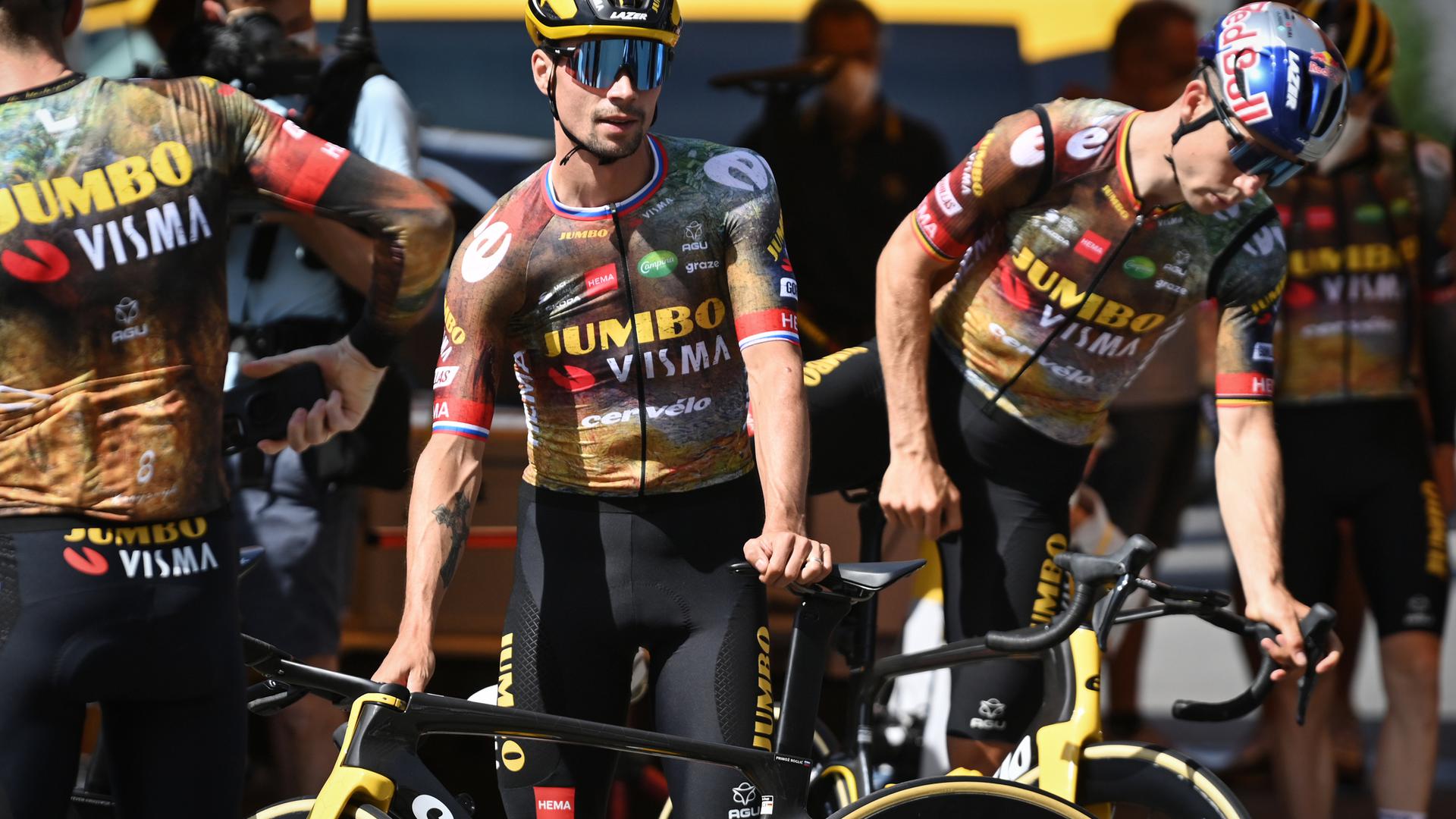 Primoz Roglic veut s'attaquer à son compatriote Tadej Pogacar.
