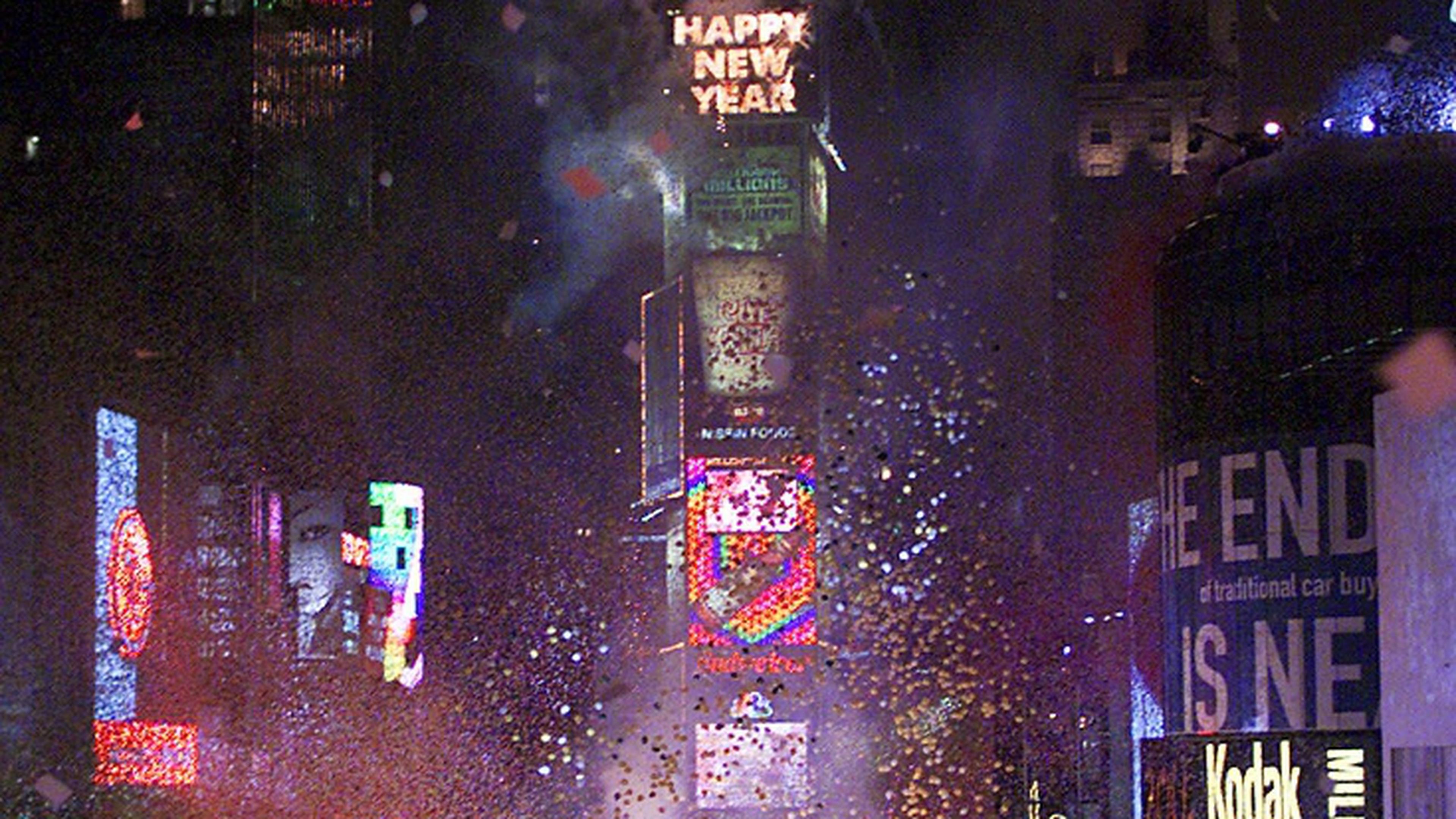 Vivre en direct le compte à rebours du Nouvel An de Times Square