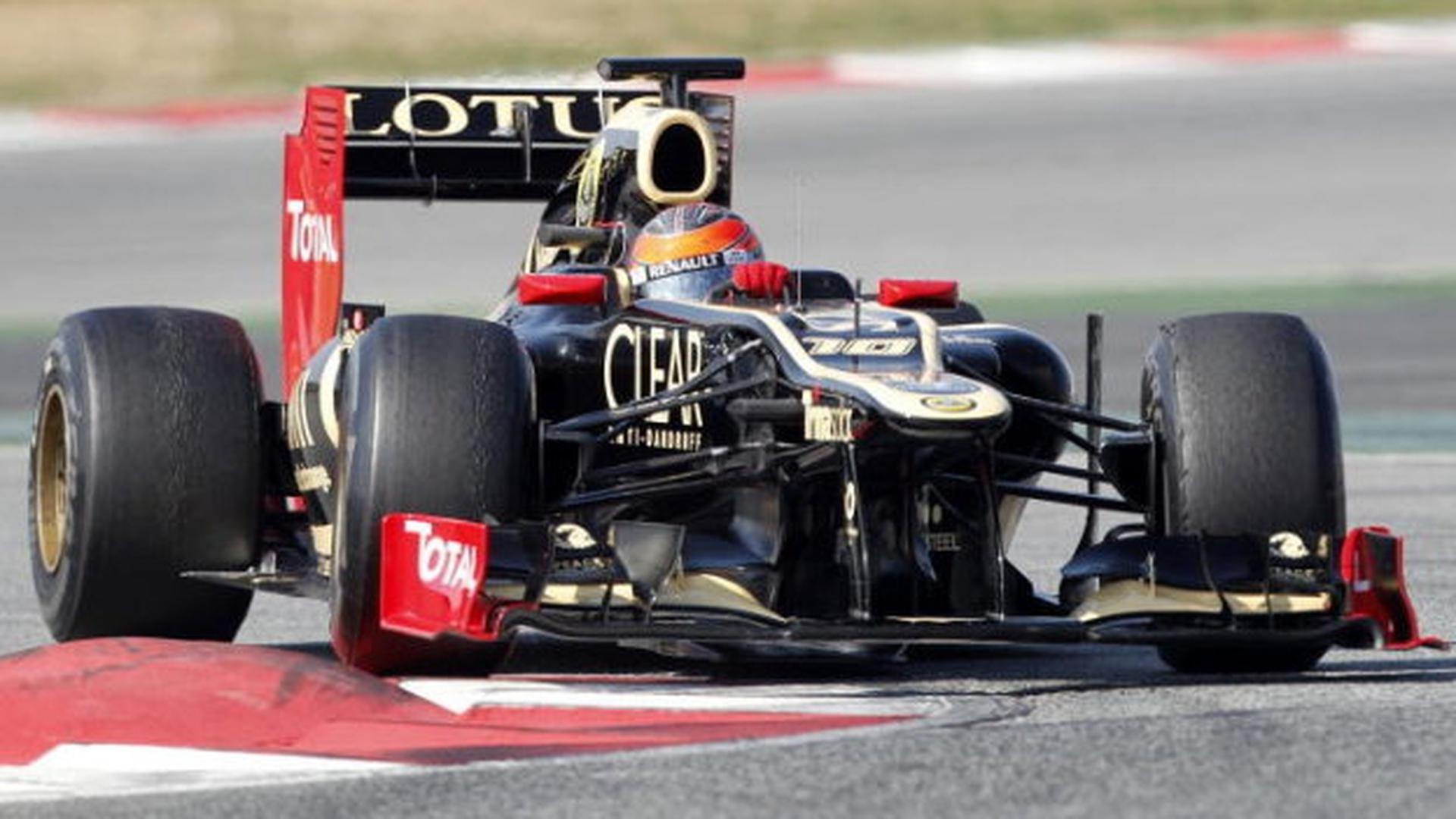 Romain Grosjean a dominé les essais à Barcelone. Lotus respire.