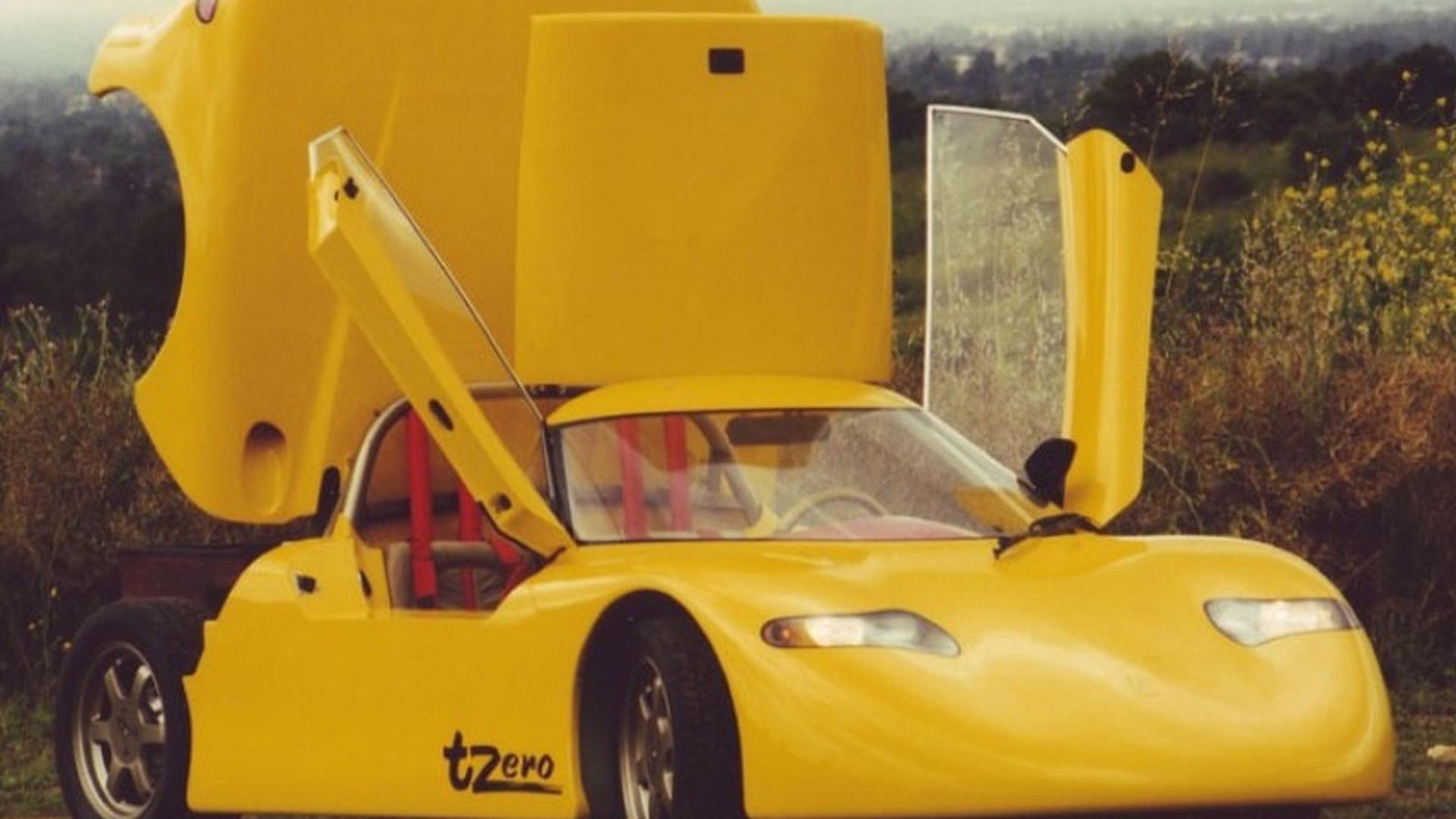 Le Tzero, véhicule de la start-up AC Propulsion.