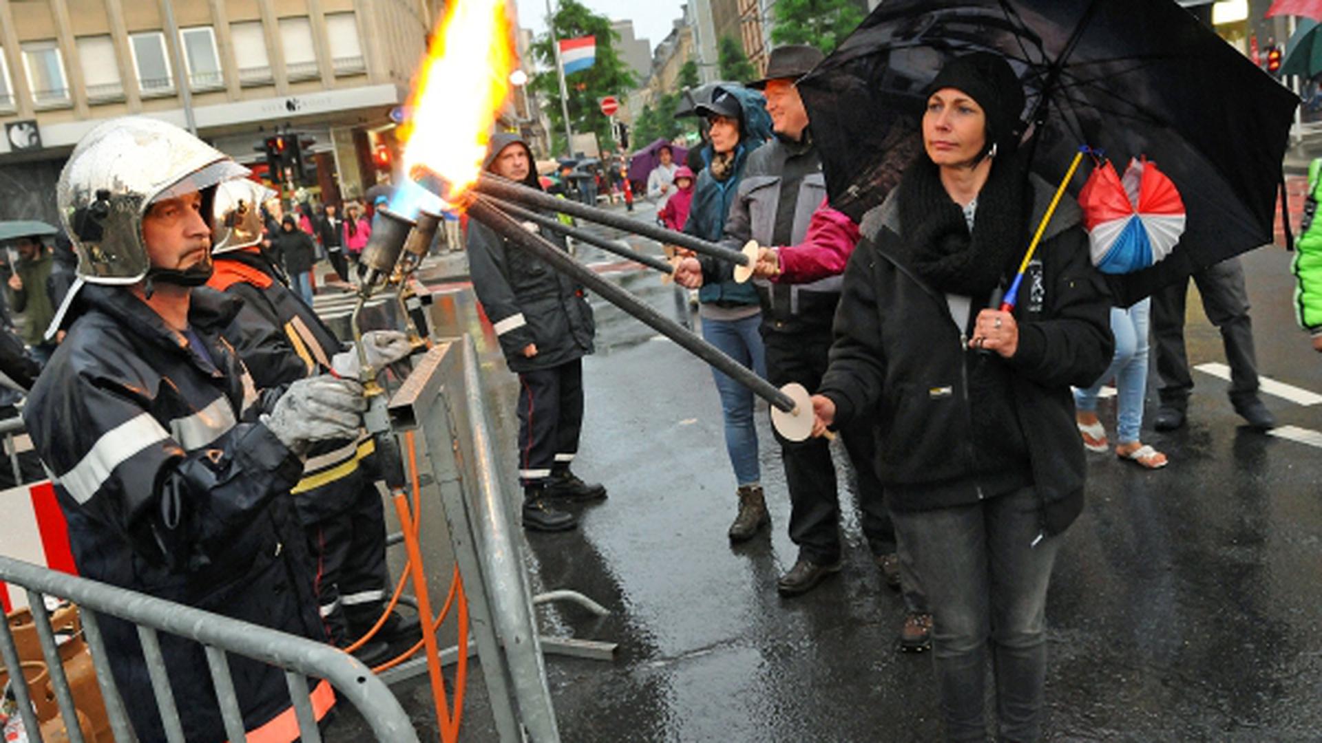 Nationalfeierdag, Nationalfeiertag 2015, Fackelzuch (Foto: Alain Piron)