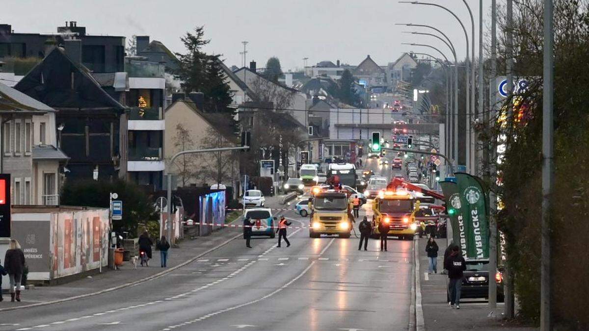 Deux policiers blessés, un fugitif recherché à Luxembourg-Ville