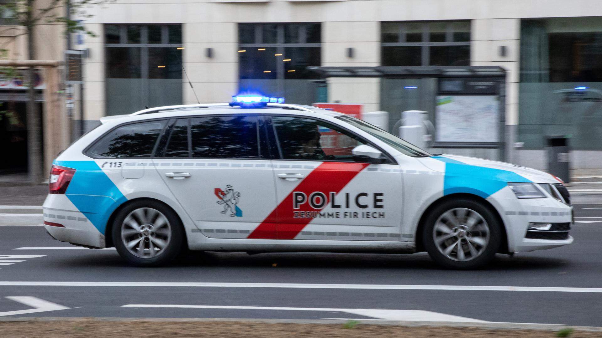 Lok , Police , Polizei , Blaulicht , Foto:Guy Jallay /Luxemburger Wort