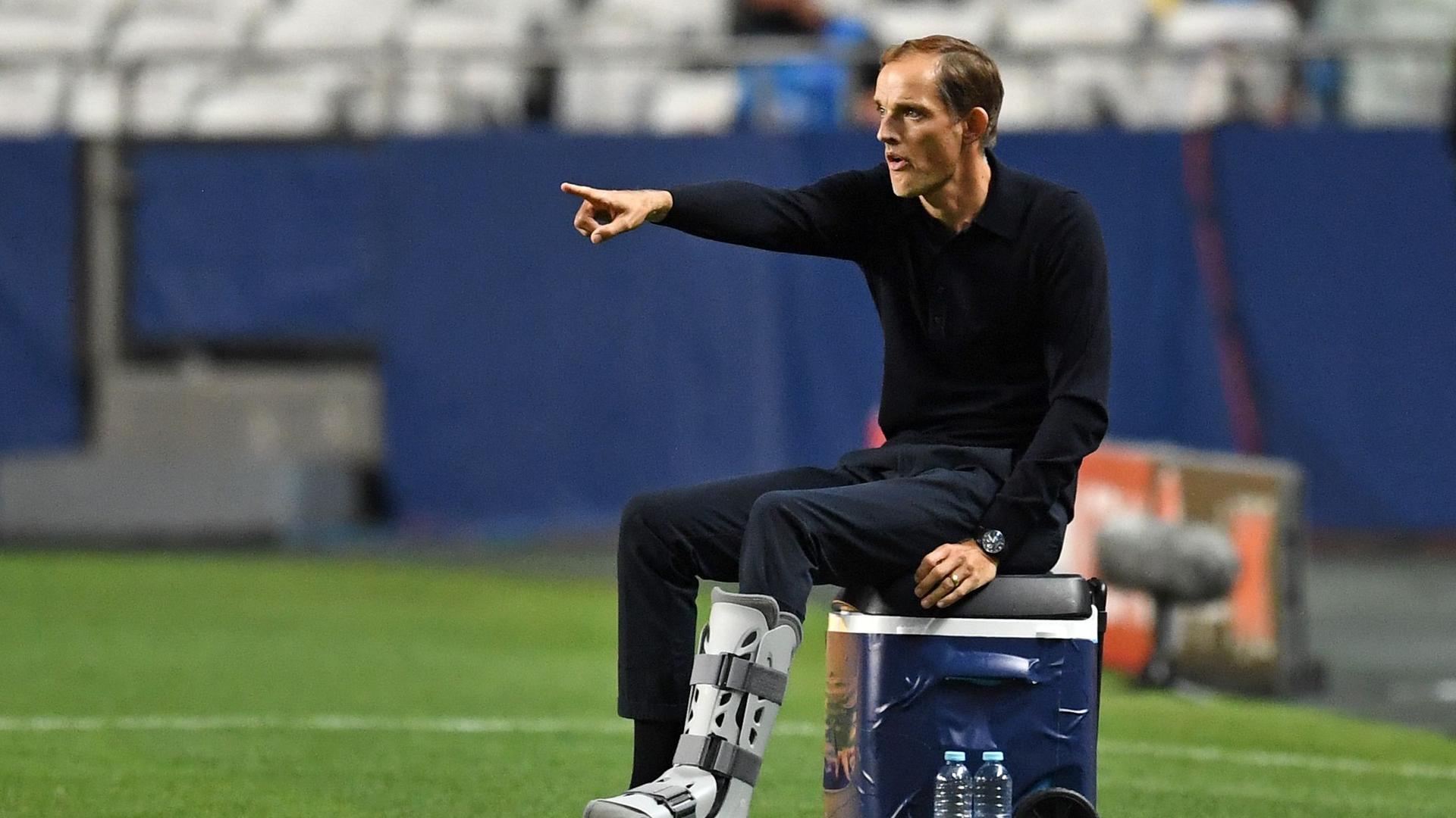 Le coach allemand du Paris Saint-Germain, Thomas Tuchel a donné la leçon à son cadet Julian Nagelsmann