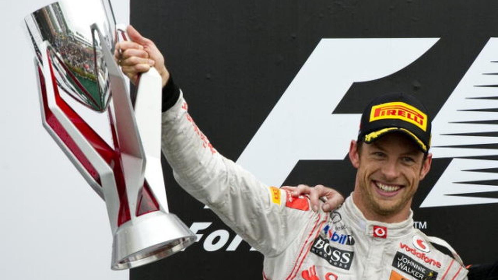 Jenson Button savoure sa victoire: «J'ai livré ma meilleure course».
