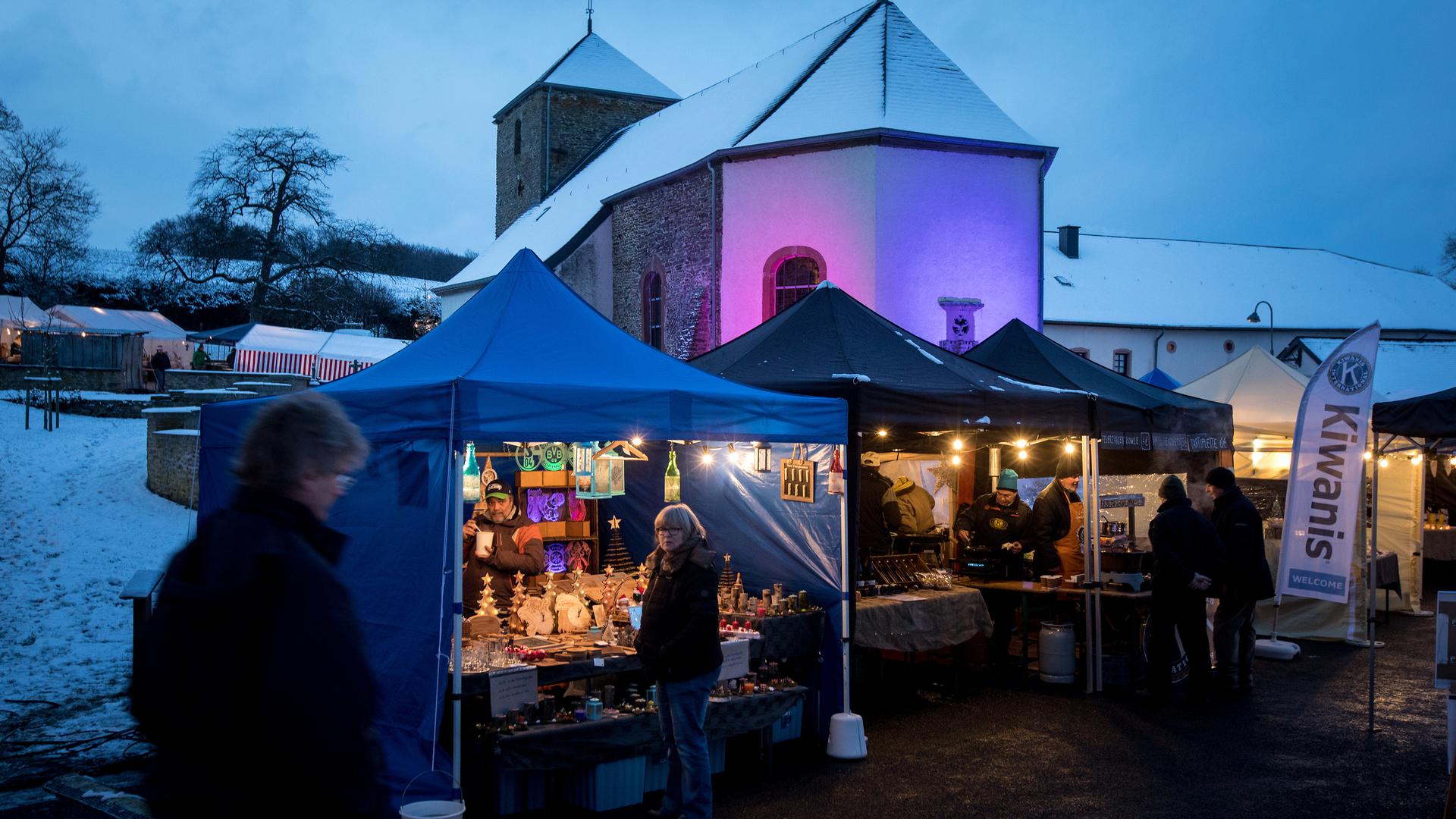 Ce samedi, le marché de l'Avent aura à nouveau lieu à Rindschleiden. Cette photo date de 2017.
