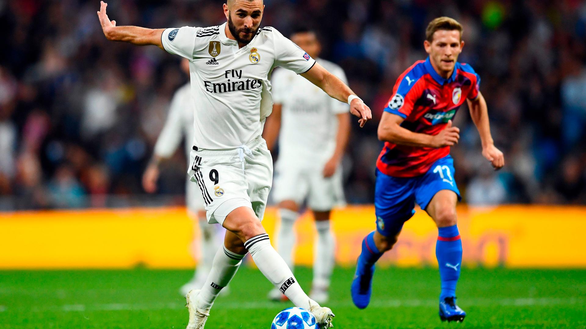 Le Français Karim Benzema a rapidement débloqué la situation pour le Real Madrid