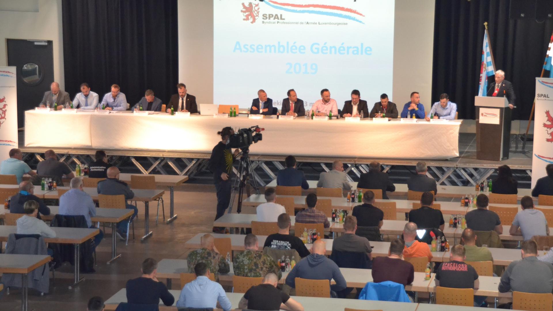 Le comité du SPAL réuni lors de la dernière assemblée générale