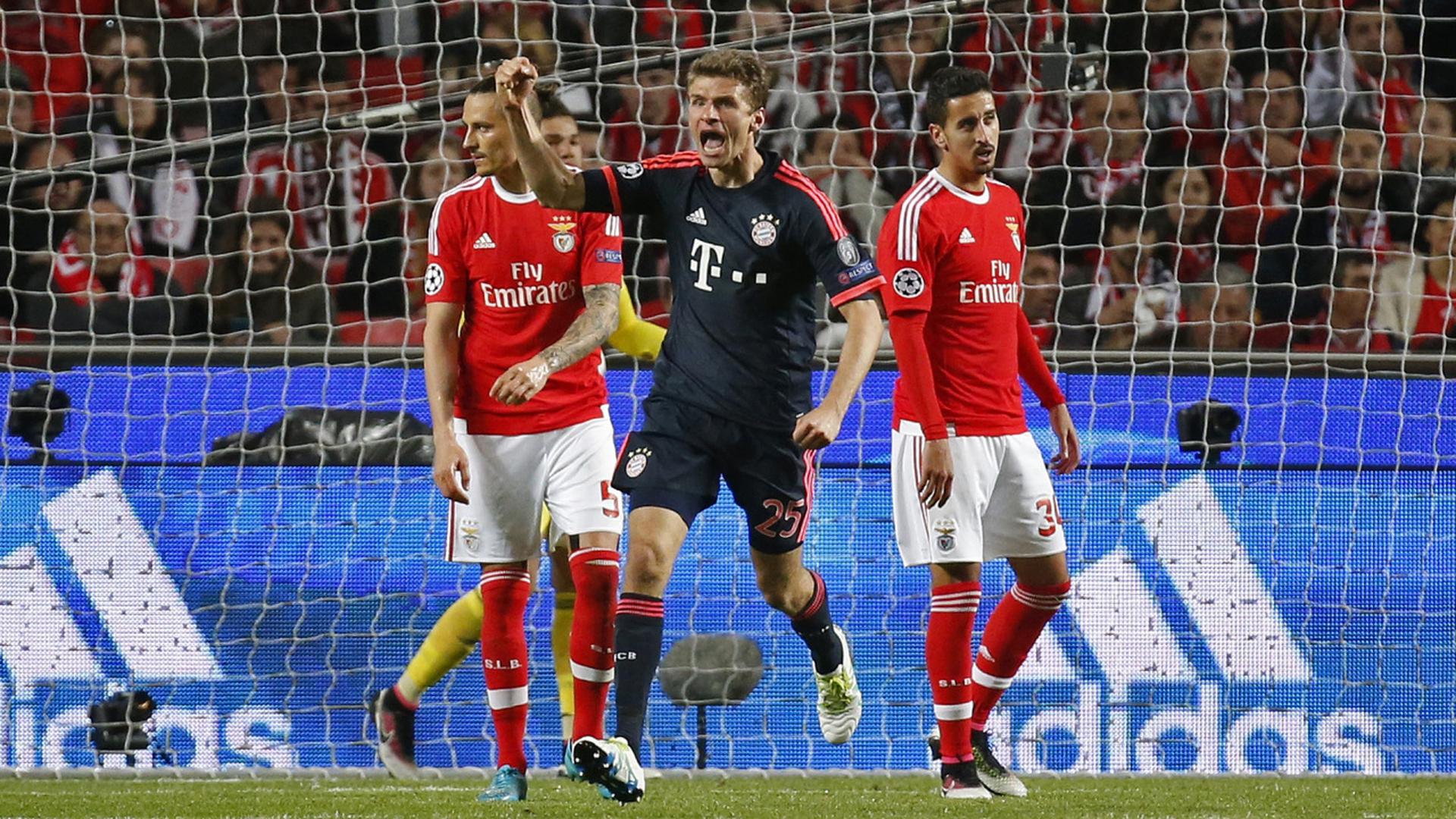 Benfica Lisbonne - Bayern Munich, 52e minute: 1-2, l'inévitable Thomas Müller est passé par là...