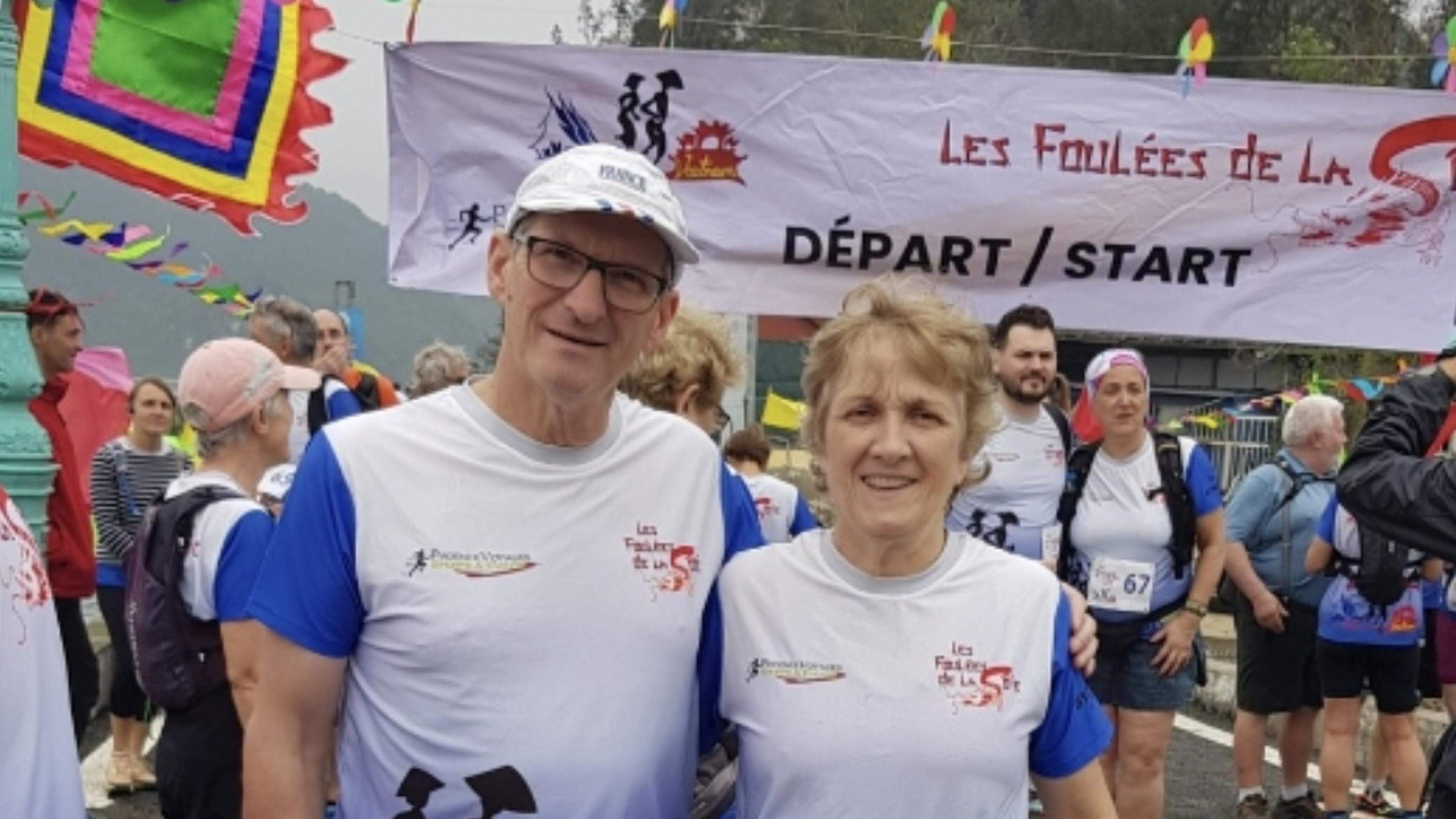 Depuis 1993, ce couple vivant en région parisienne, consacre une grande partie de sa vie à la course à pied.