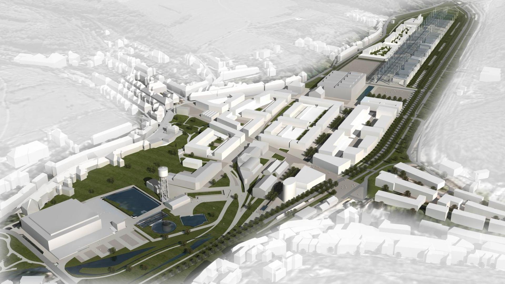 Le site Neischmelz, à Dudelange, doit héberger quelque 2.300 nouveaux habitants d'ici 2030..